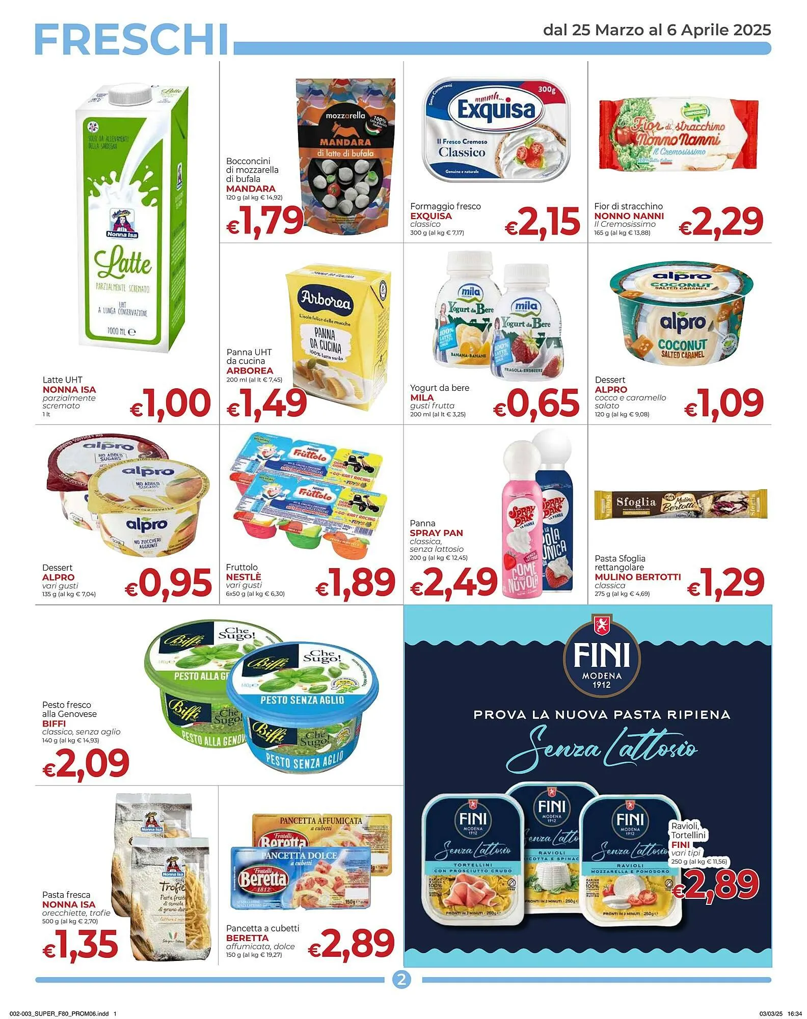 Volantino Supermercati Nonna Isa da 25 marzo a 6 aprile di 2025 - Pagina del volantino 2