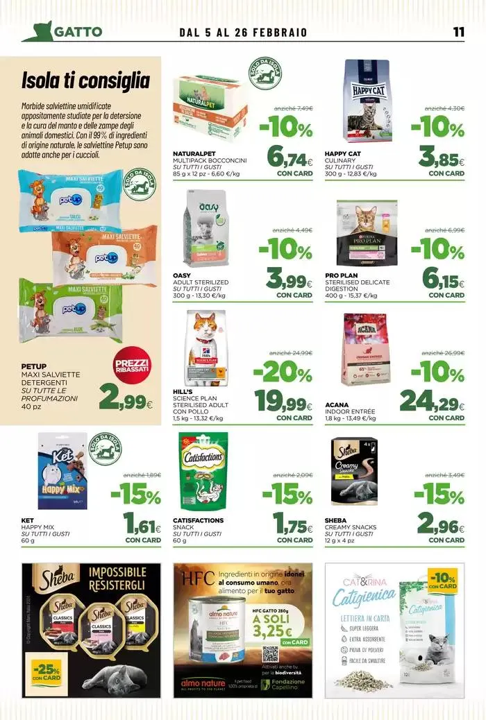 Il mese del cuore da 5 febbraio a 26 febbraio di 2025 - Pagina del volantino 11