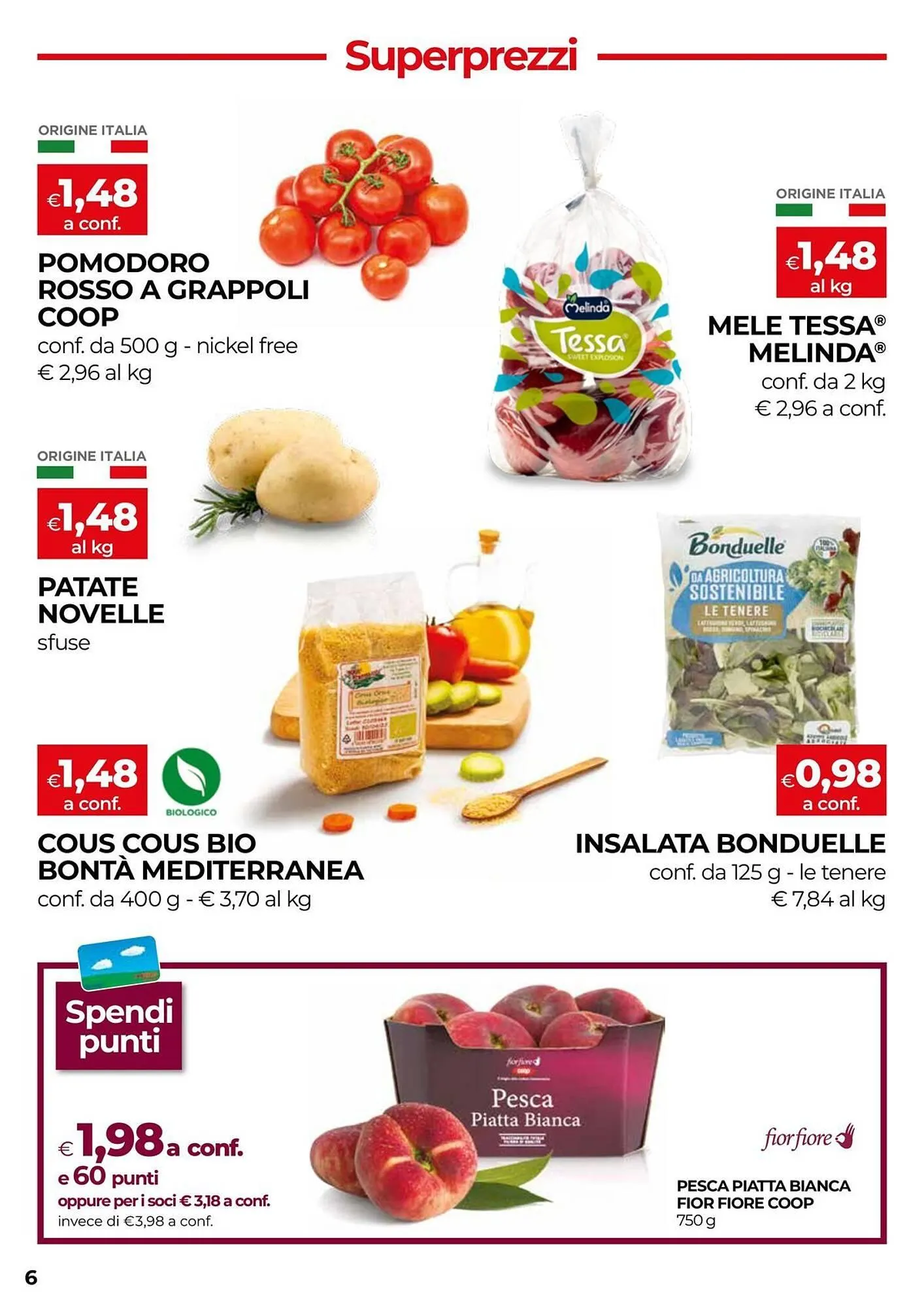 Volantino Unicoop da 26 giugno a 9 luglio di 2025 - Pagina del volantino 6