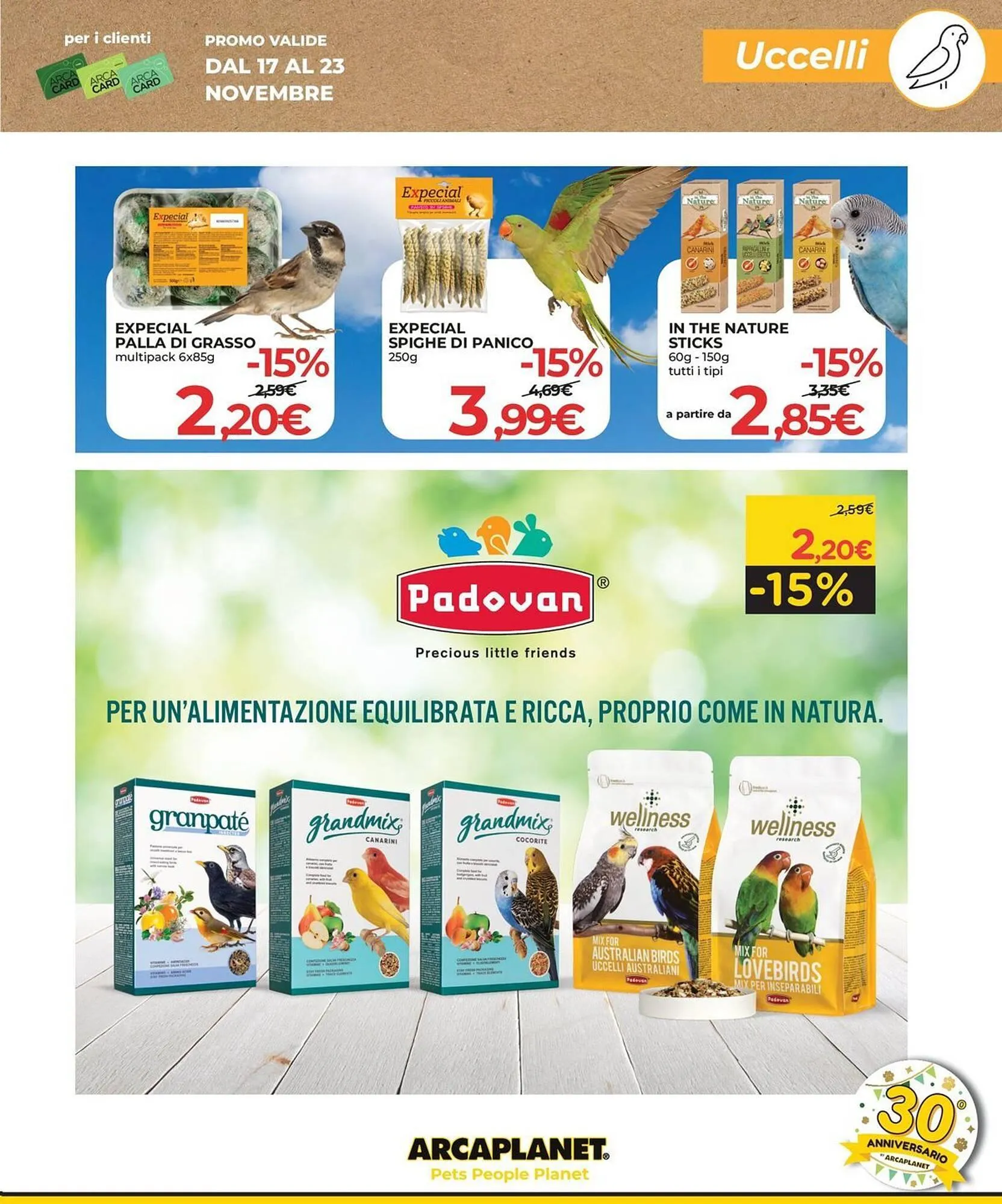 Volantino Arcaplanet da 17 novembre a 23 novembre di 2025 - Pagina del volantino 19