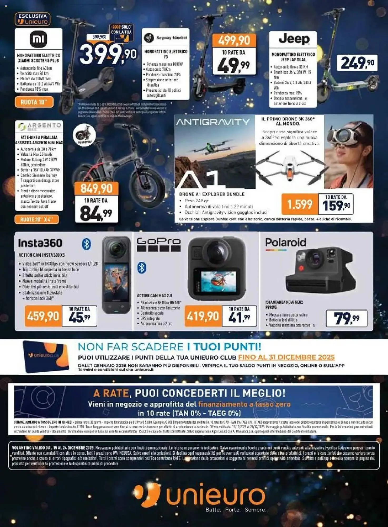 Volantino Unieuro da 15 dicembre a 24 dicembre di 2025 - Pagina del volantino 29