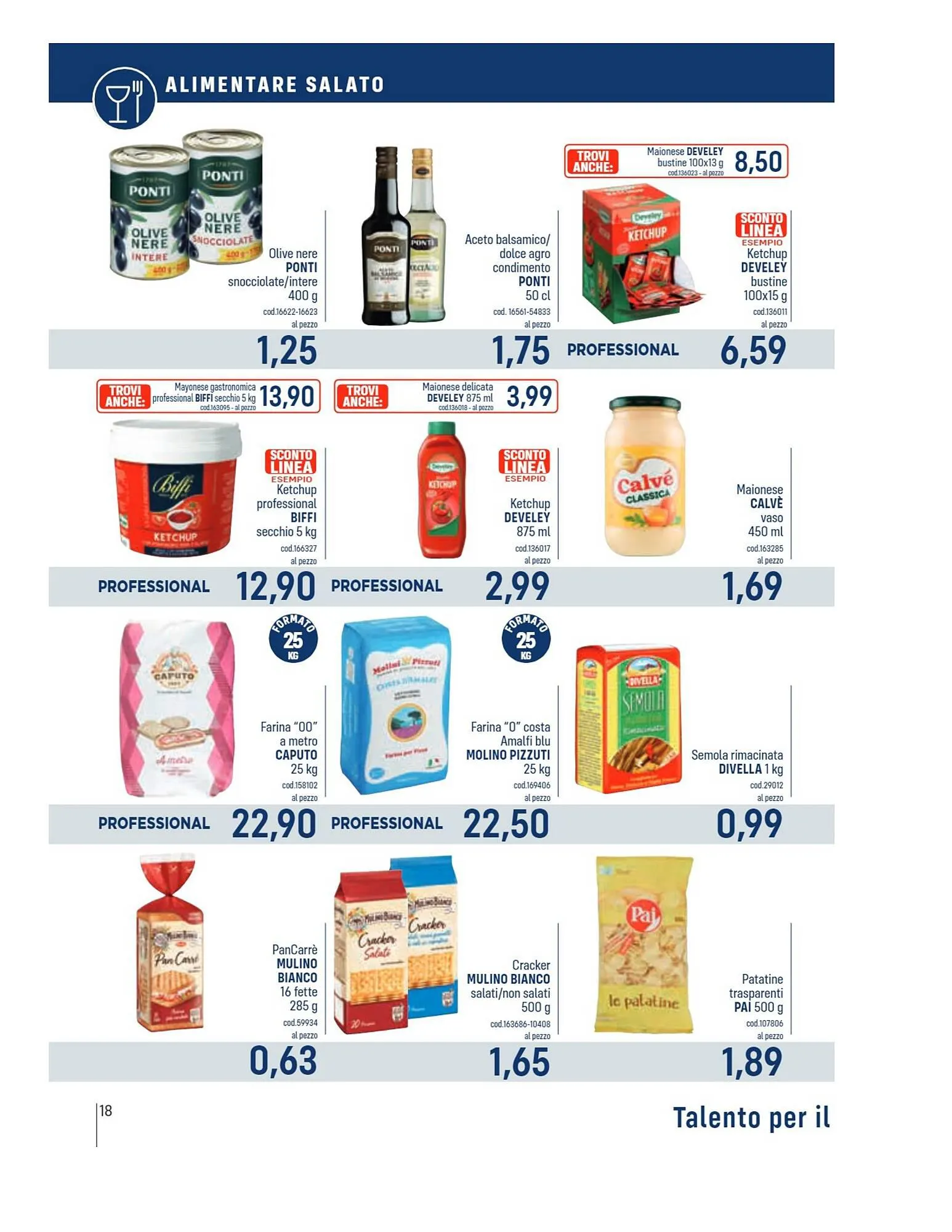Volantino Talento Professional Store da 26 febbraio a 10 marzo di 2024 - Pagina del volantino 18