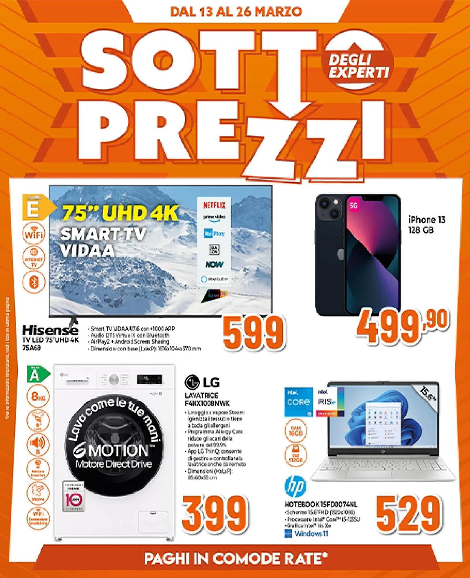 Volantino Iperal da 13 marzo a 26 marzo di 2025 - Pagina del volantino 1