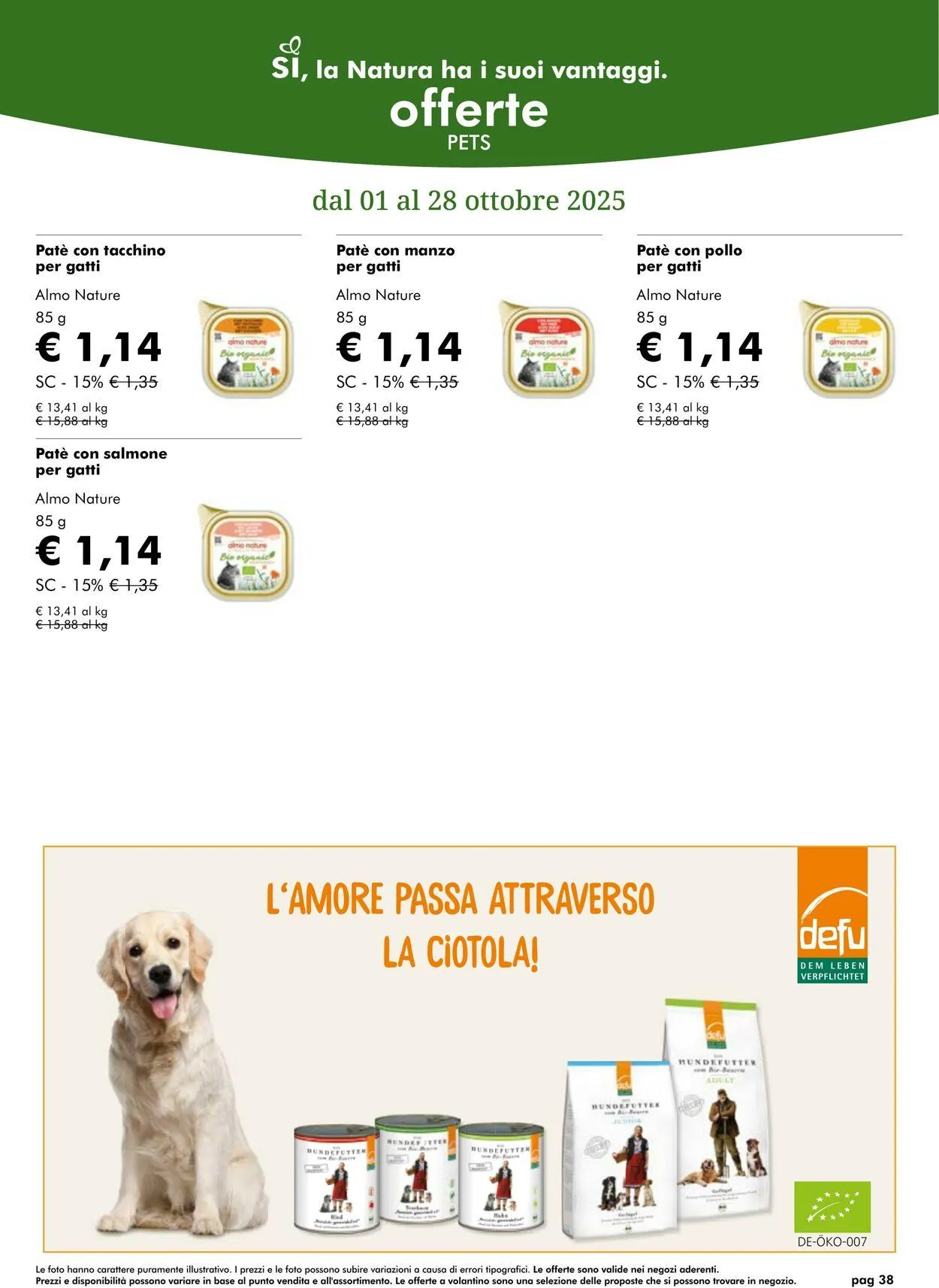 Natura Sì Volantino attuale da 6 novembre a 20 novembre di 2025 - Pagina del volantino 37