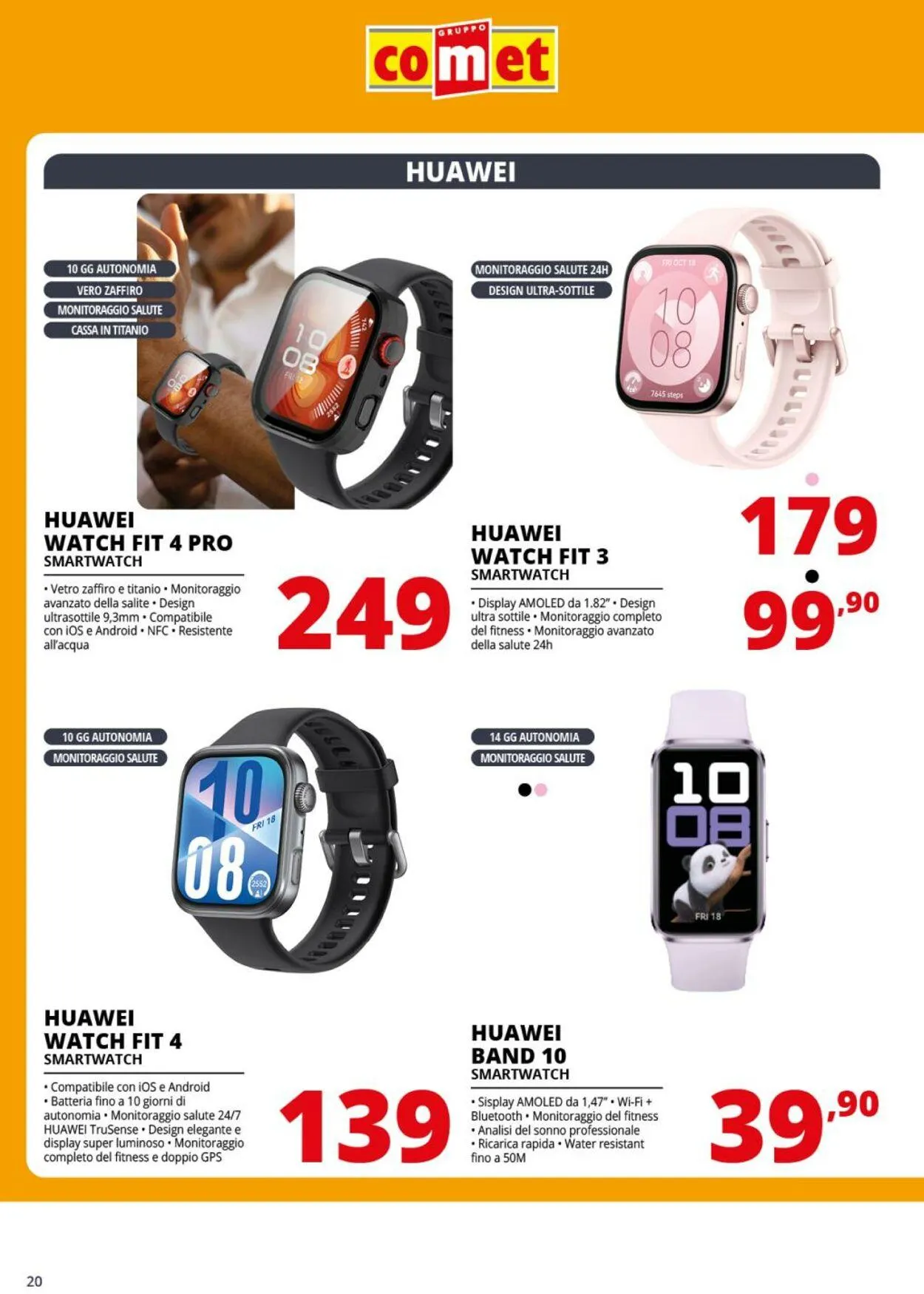 Comet Volantino attuale da 29 agosto a 11 settembre di 2025 - Pagina del volantino 20