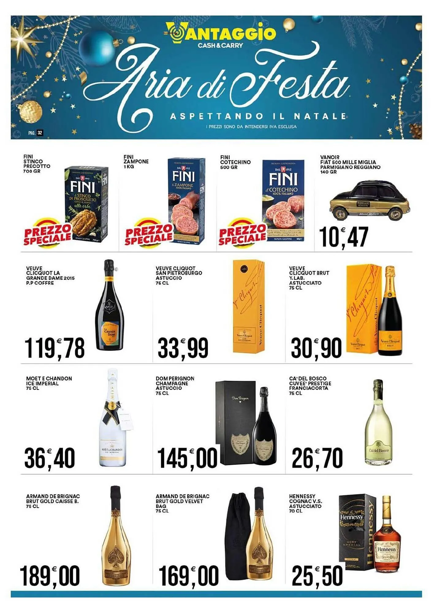 Volantino Vantaggio Cash&Carry da 1 dicembre a 13 dicembre di 2025 - Pagina del volantino 33