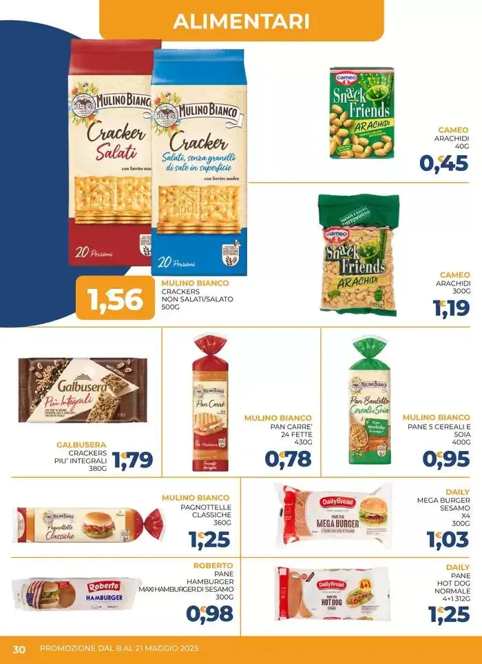 Promozione dal 8 al 21 maggio da 8 maggio a 21 maggio di 2025 - Pagina del volantino 30