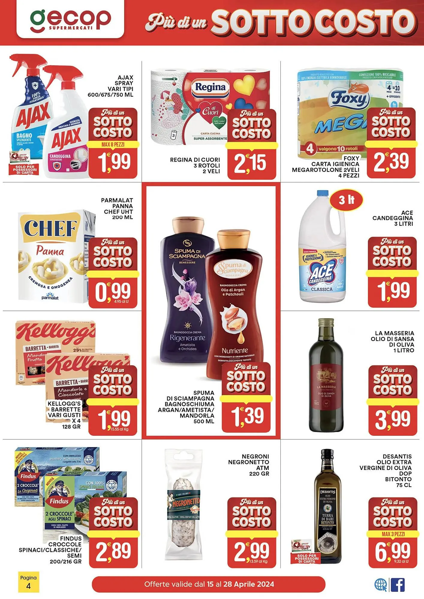 Volantino Gecop da 15 aprile a 28 aprile di 2024 - Pagina del volantino 4