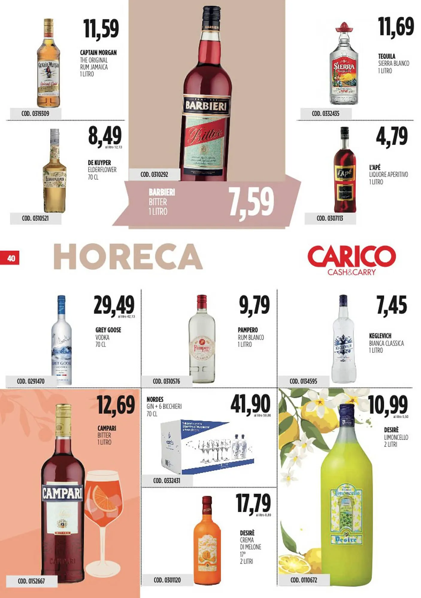 Volantino Carico Cash & Carry da 22 maggio a 4 giugno di 2025 - Pagina del volantino 40