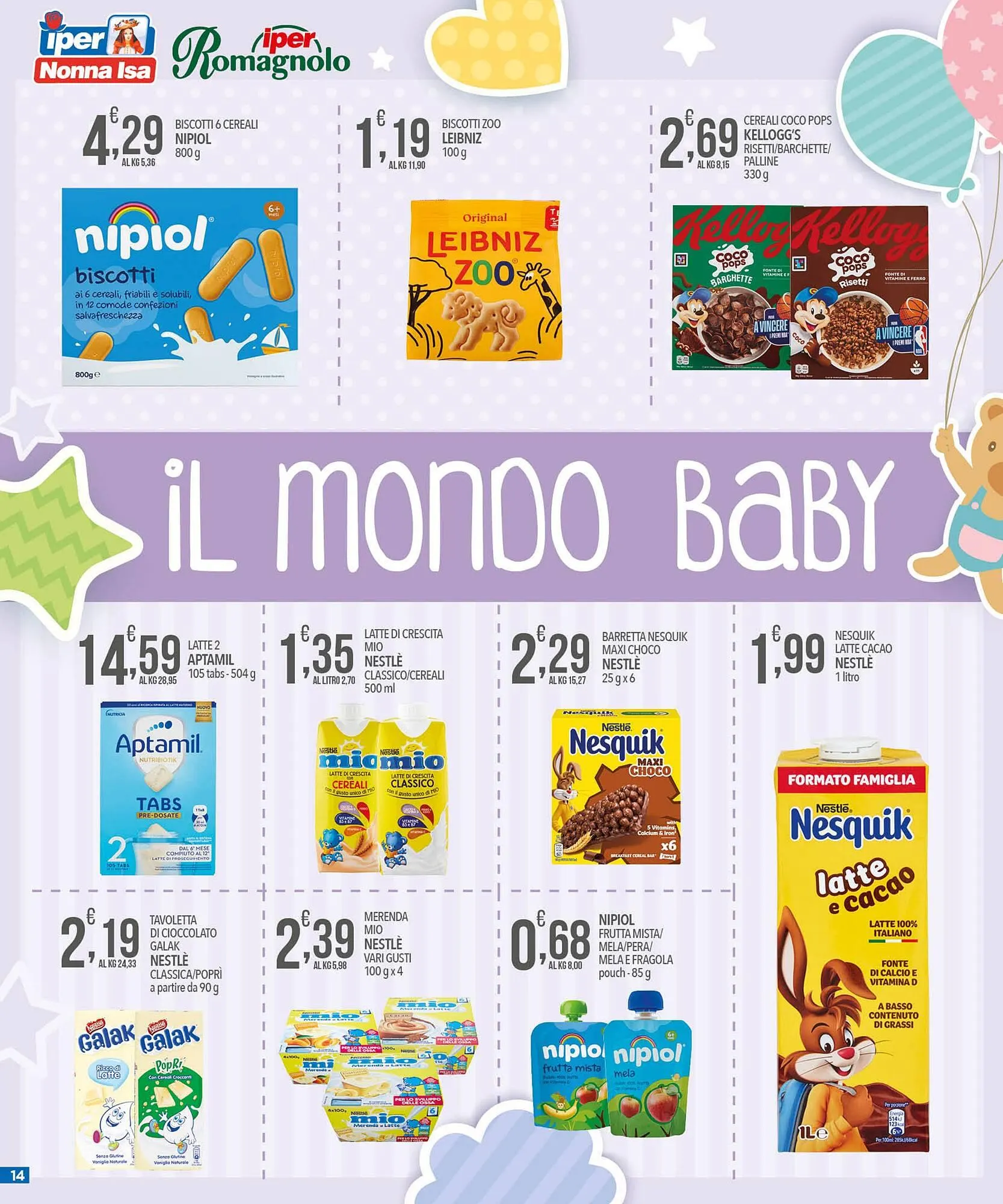 Volantino Iper Romagnolo da 23 settembre a 1 ottobre di 2024 - Pagina del volantino 14