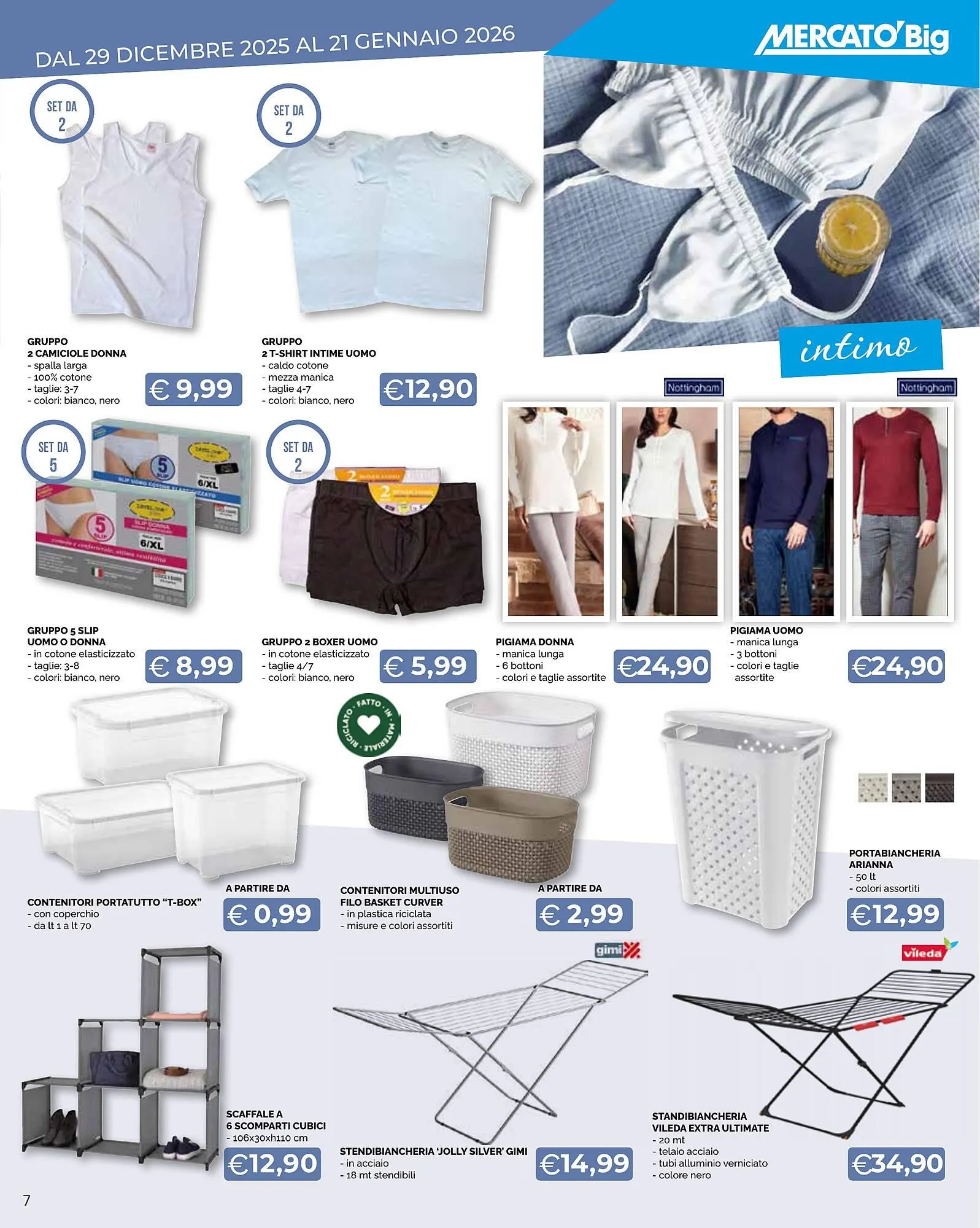 Volantino Mercatò Big da 29 dicembre a 21 gennaio di 2026 - Pagina del volantino 7
