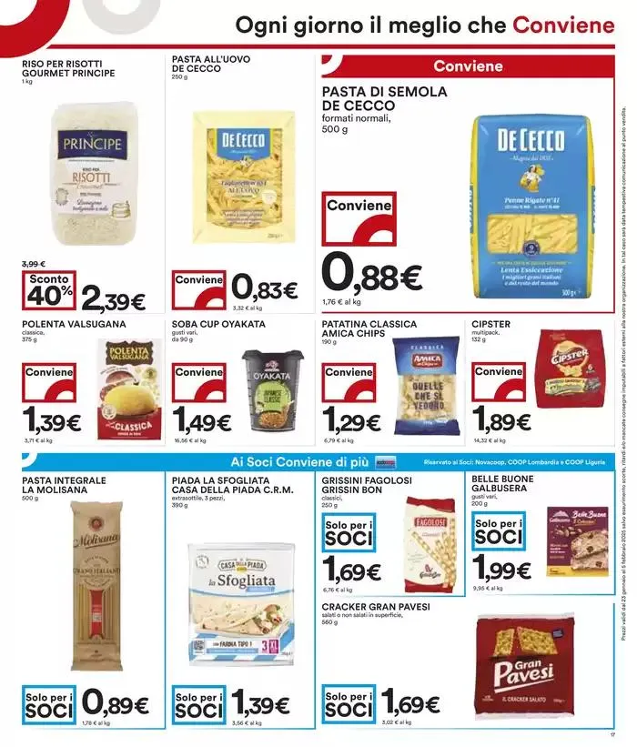 Sconti Fino al 40 % da 23 gennaio a 5 febbraio di 2025 - Pagina del volantino 17