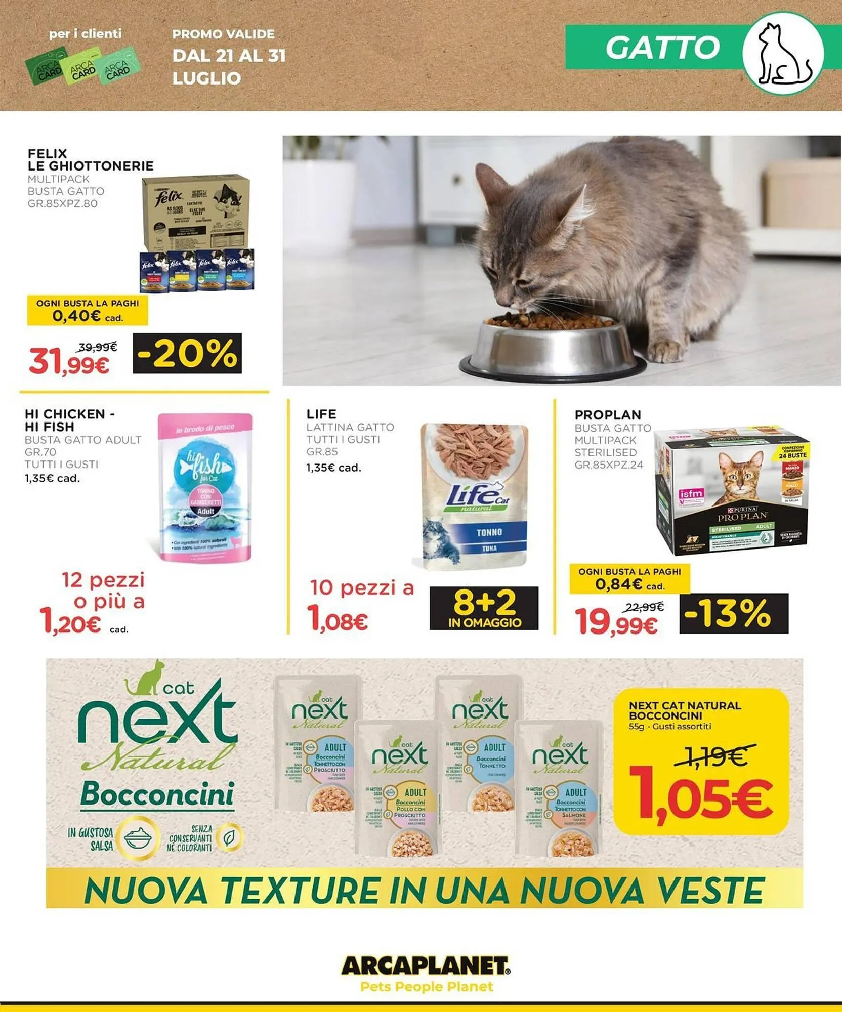 Volantino Arcaplanet da 21 luglio a 27 luglio di 2025 - Pagina del volantino 13