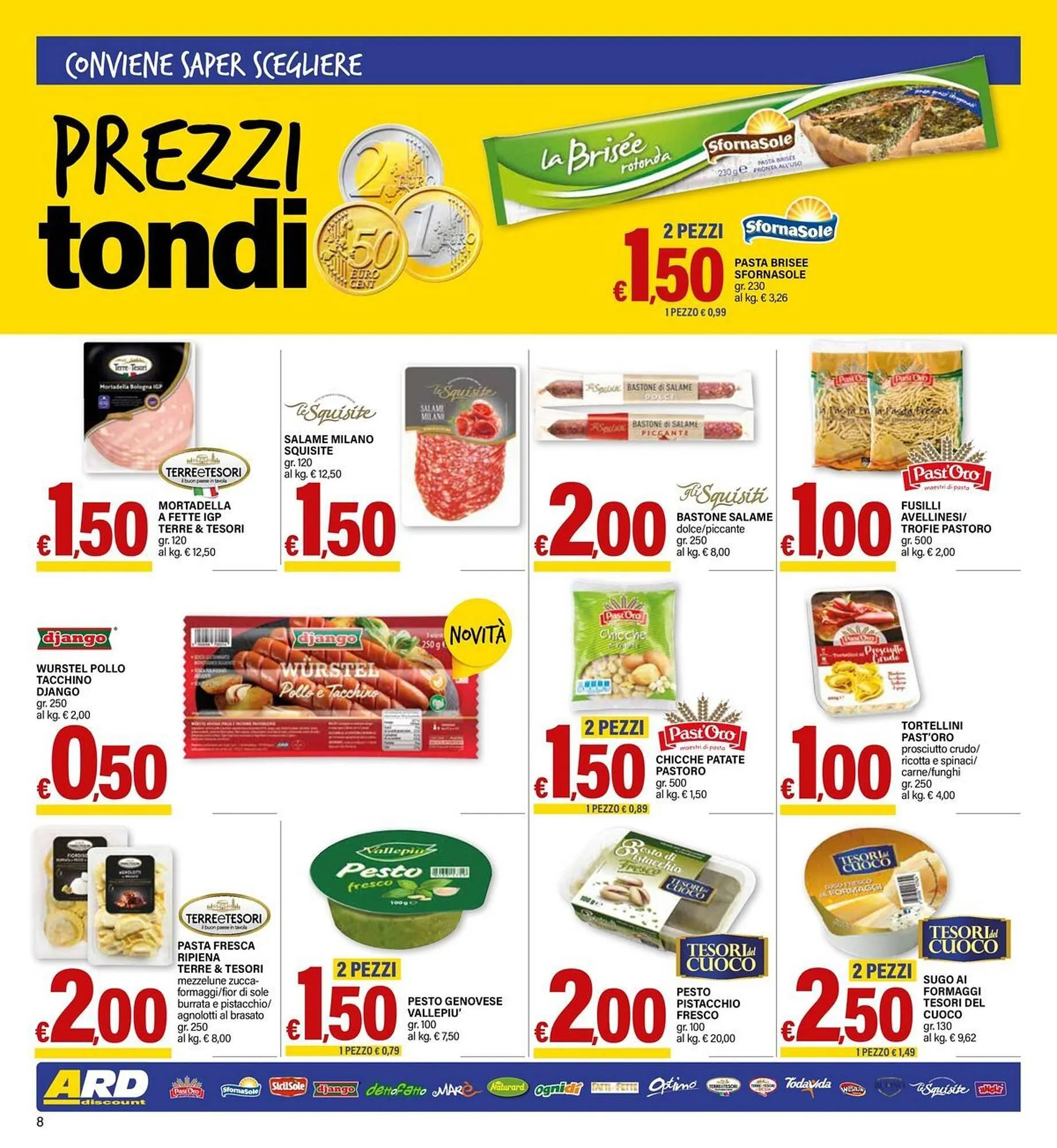 Volantino Ard Discount da 14 ottobre a 23 ottobre di 2024 - Pagina del volantino 8