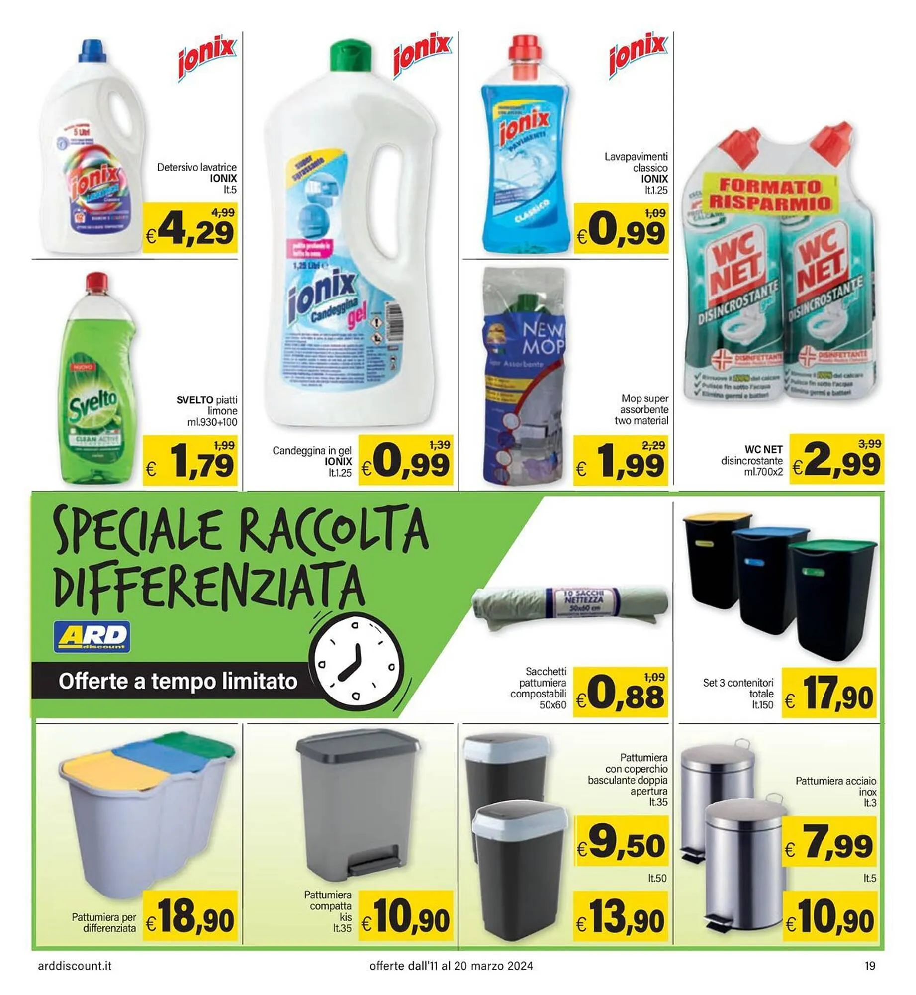 Volantino Ard Discount da 11 marzo a 20 marzo di 2024 - Pagina del volantino 19