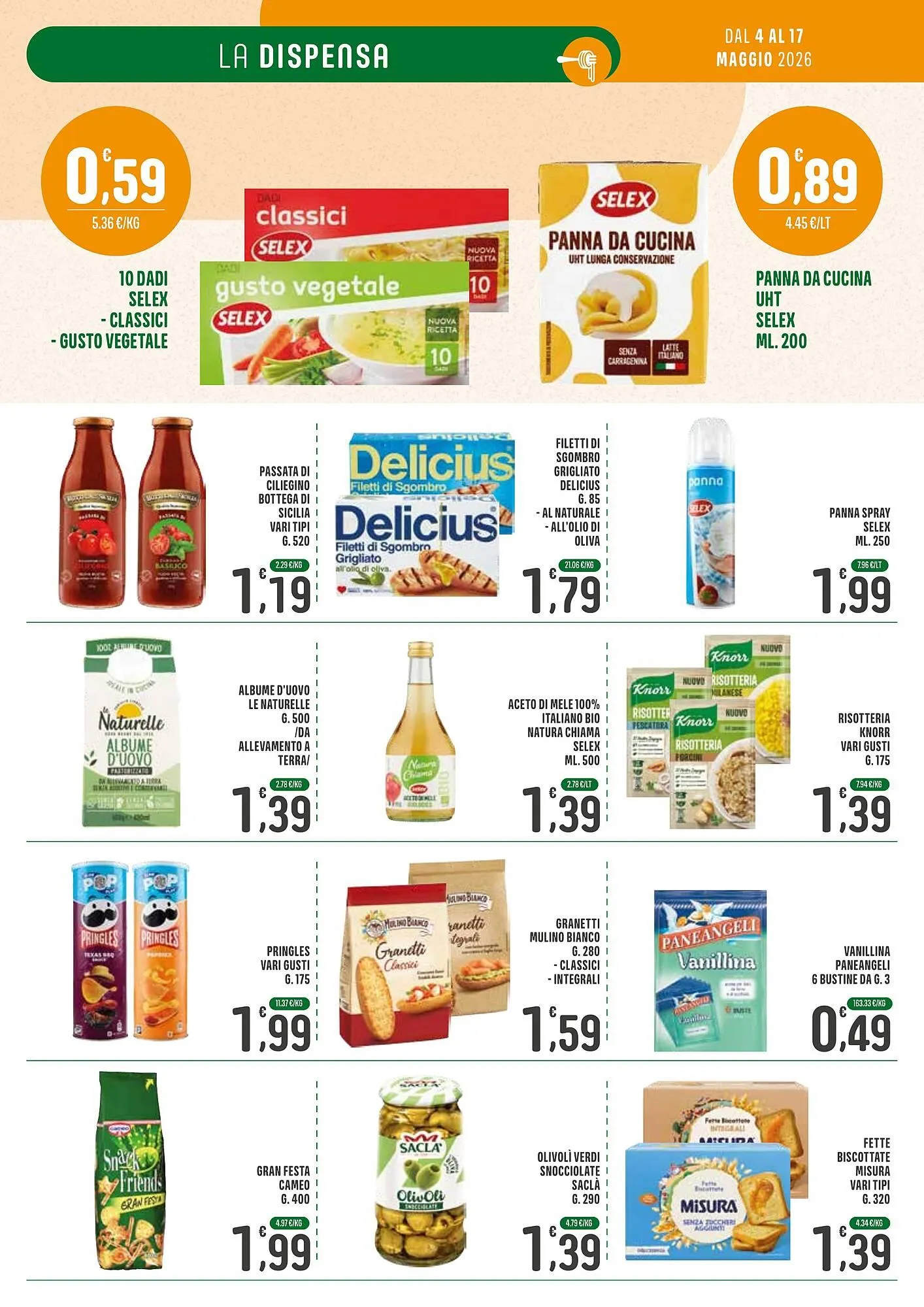 Volantino La Mimosa Supermercati da 4 maggio a 17 maggio di 2026 - Pagina del volantino 13