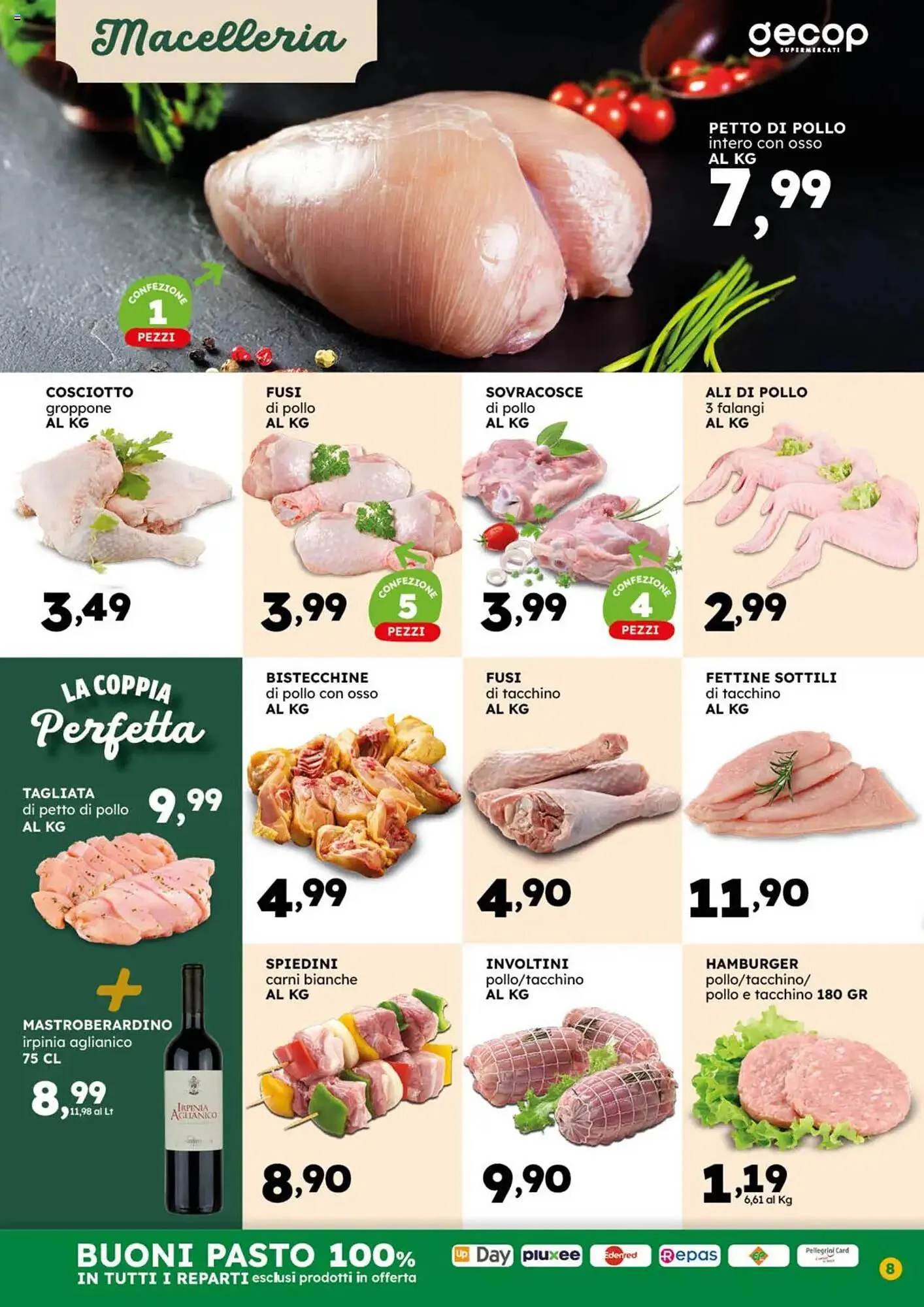 Volantino Gecop da 28 luglio a 10 agosto di 2025 - Pagina del volantino 8