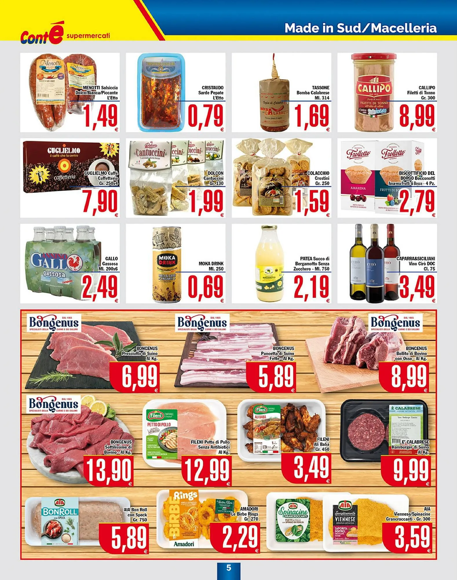 Volantino Conté Supermercati da 2 aprile a 10 aprile di 2024 - Pagina del volantino 5