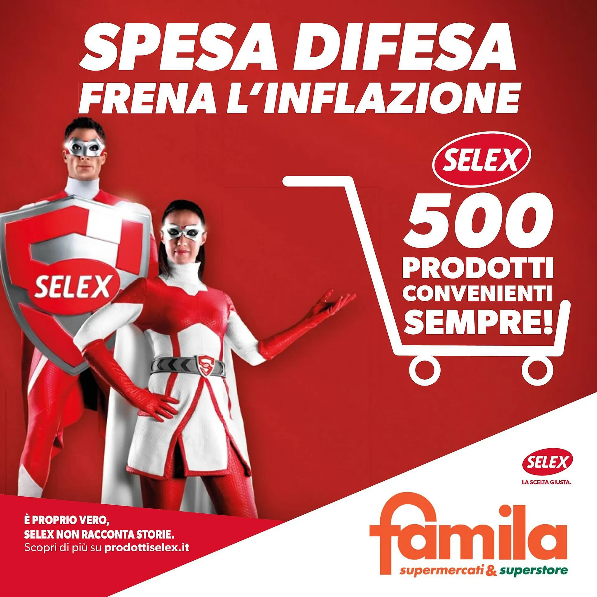 Volantino Famila Superstore da 11 gennaio a 31 marzo di 2024 - Pagina del volantino 1