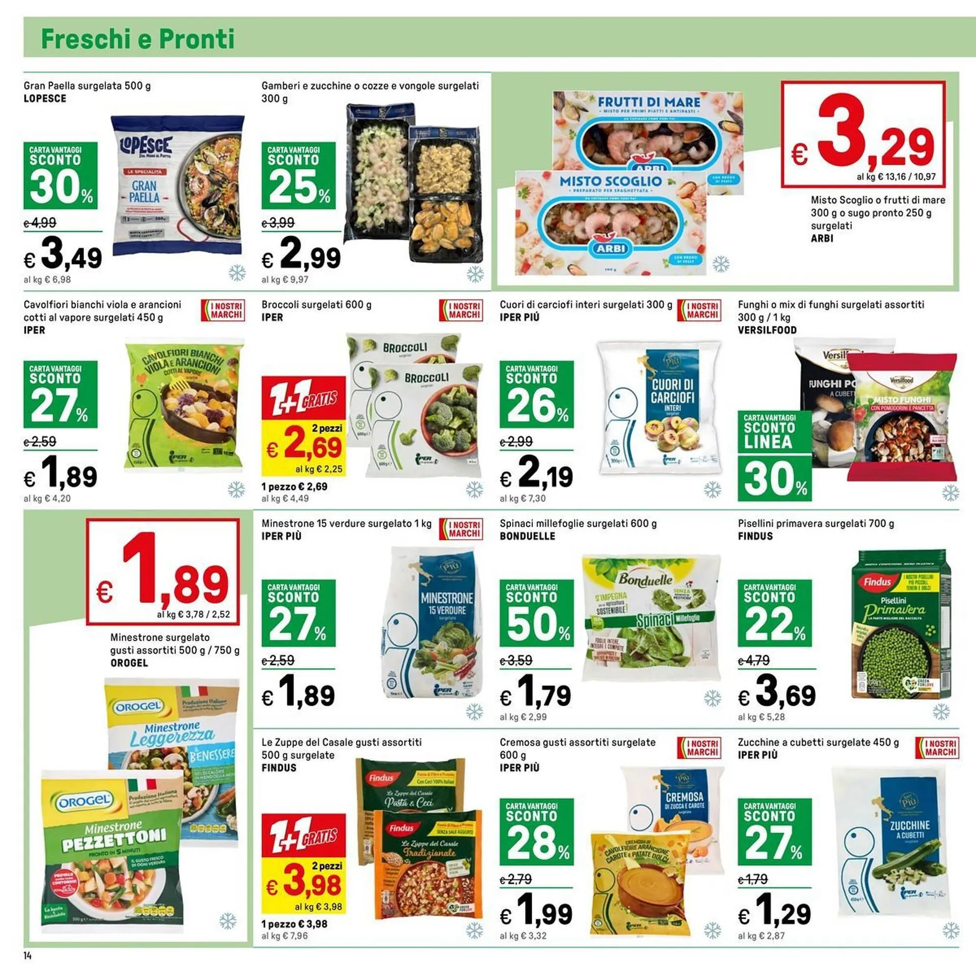 Volantino Iper La Grande da 5 dicembre a 14 dicembre di 2025 - Pagina del volantino 14