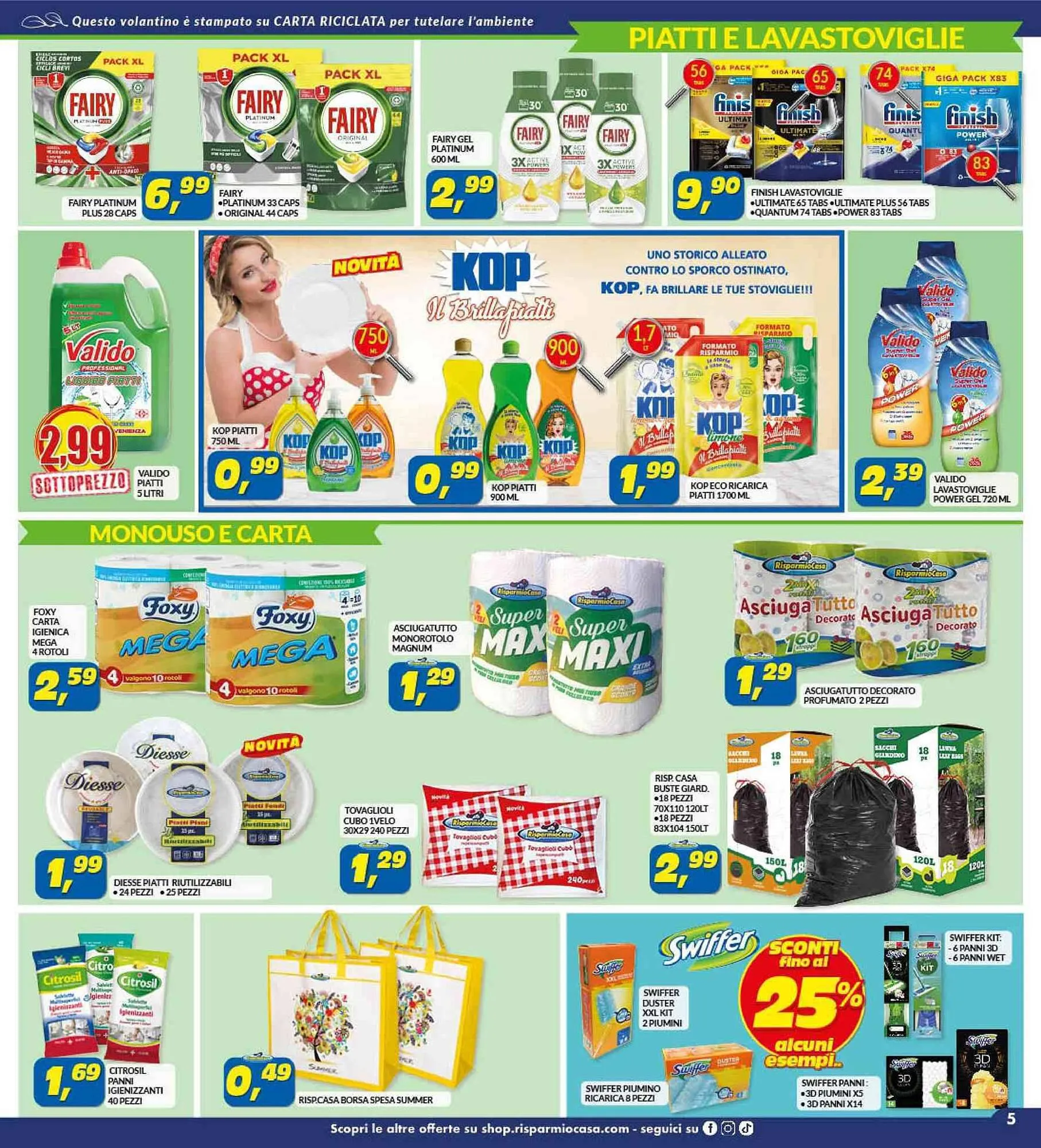 Volantino Risparmio Casa da 28 settembre a 14 ottobre di 2023 - Pagina del volantino 5