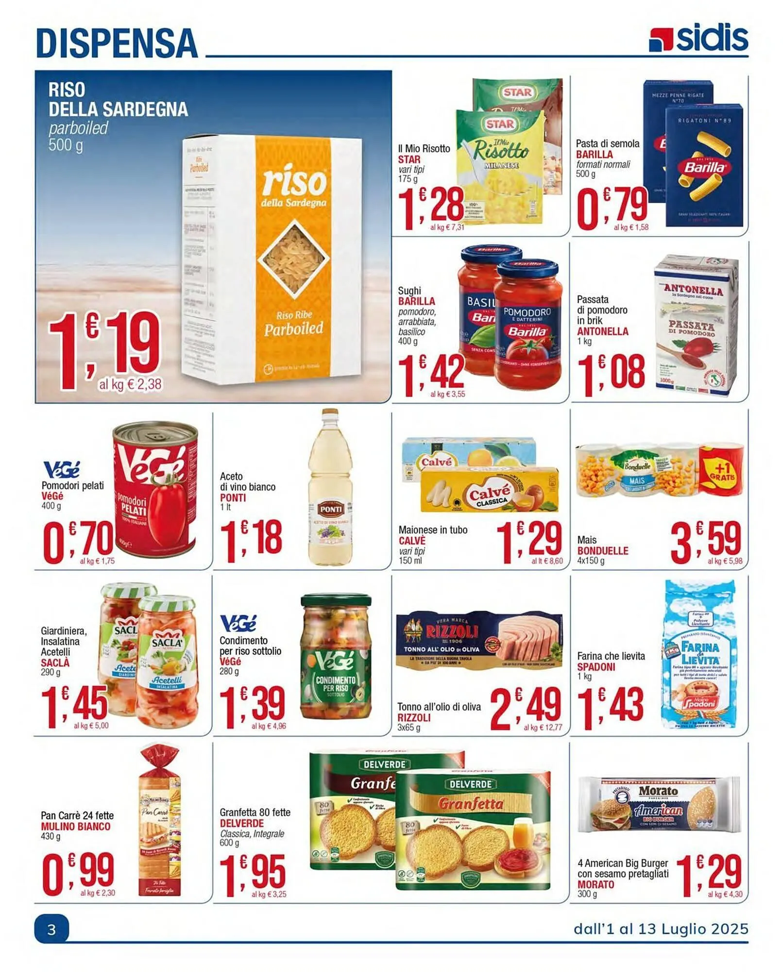 Volantino Sidis da 1 luglio a 13 luglio di 2025 - Pagina del volantino 3