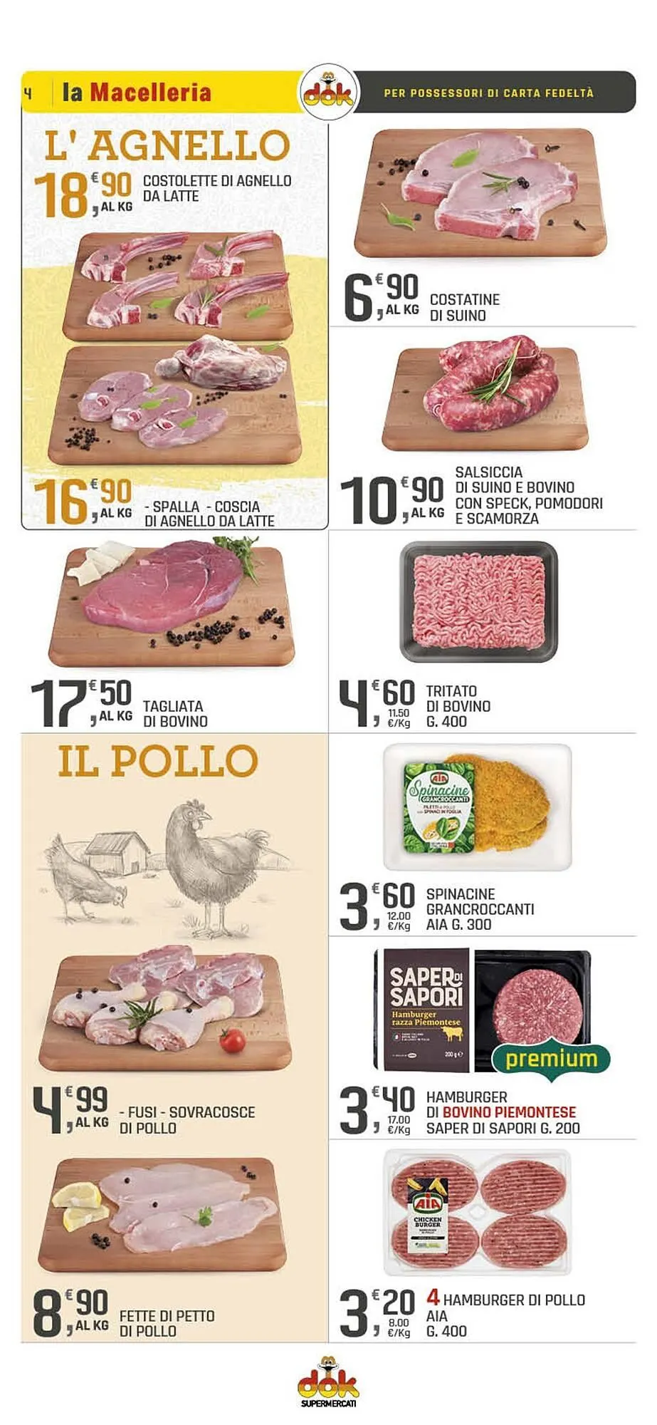 Volantino Supermercati Dok da 28 agosto a 7 settembre di 2025 - Pagina del volantino 4