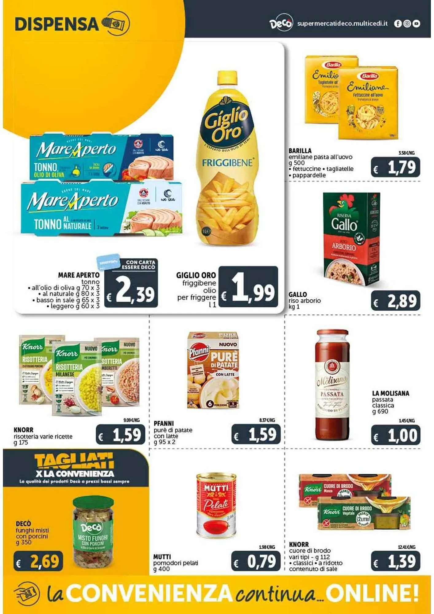 Volantino Deco Supermercati da 19 gennaio a 29 gennaio di 2024 - Pagina del volantino 12
