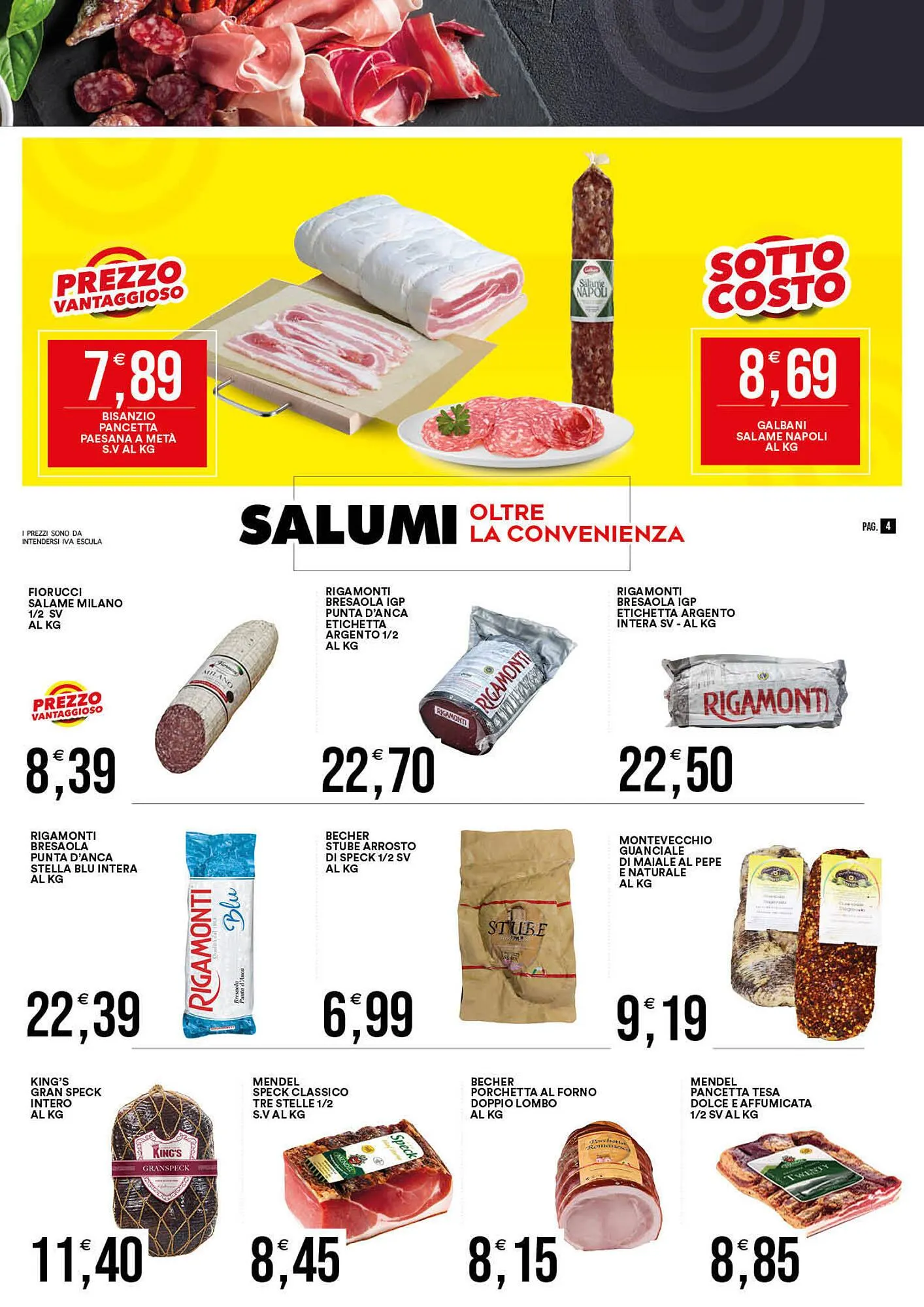 Volantino Vantaggio Cash&Carry da 25 agosto a 6 settembre di 2025 - Pagina del volantino 4