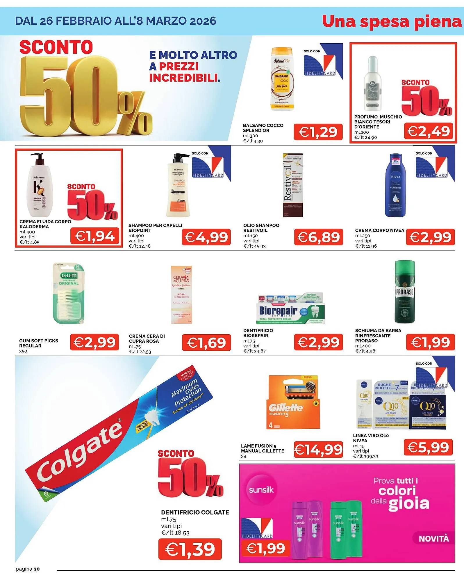 Volantino Mercatò Extra da 26 febbraio a 8 marzo di 2026 - Pagina del volantino 30