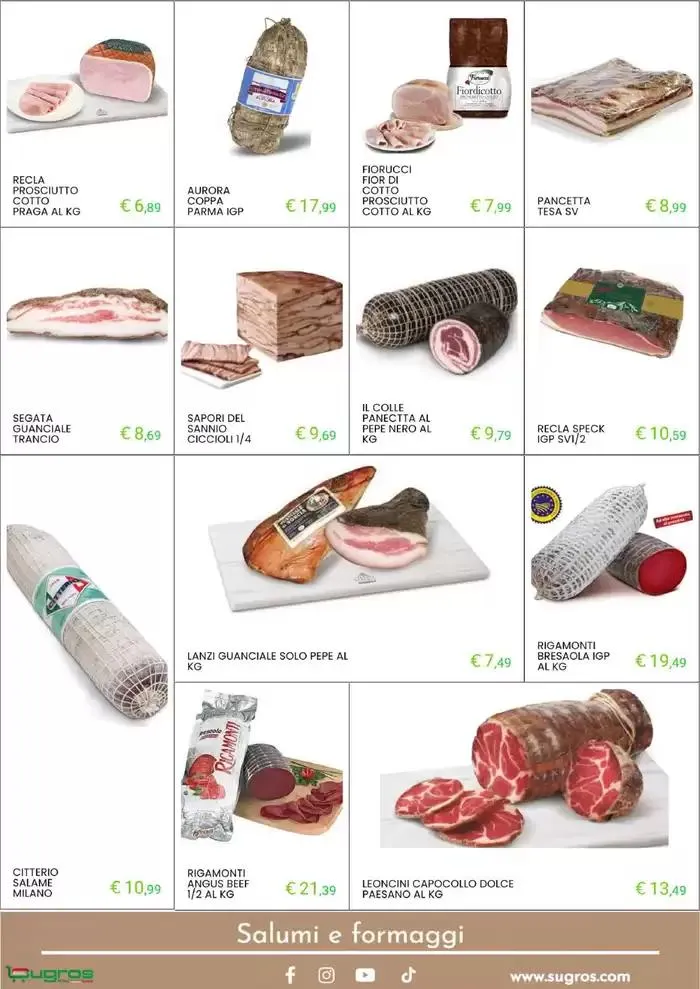 Offerte Sugros da 28 ottobre a 16 novembre di 2024 - Pagina del volantino 7
