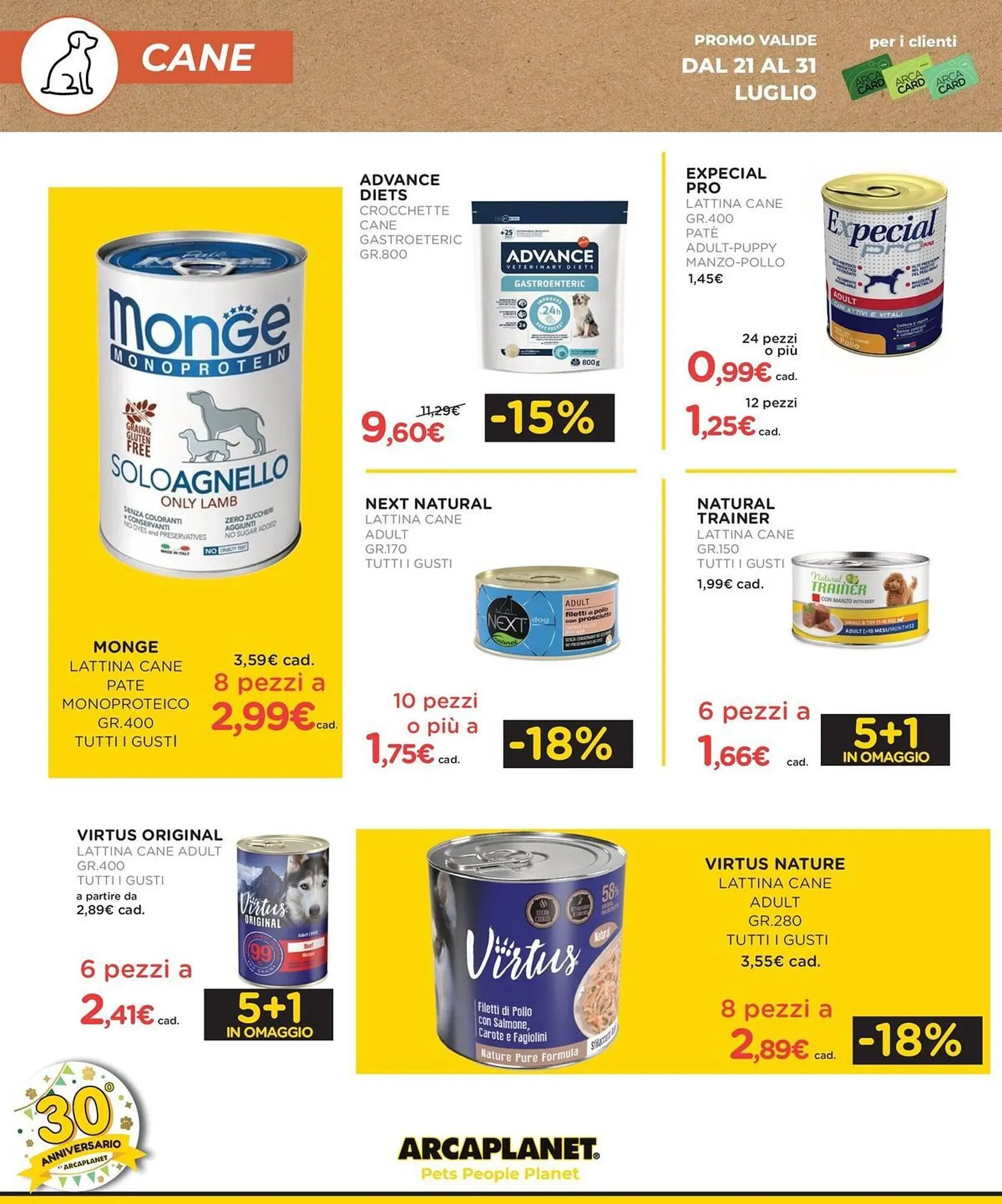 Volantino Arcaplanet da 21 luglio a 27 luglio di 2025 - Pagina del volantino 4