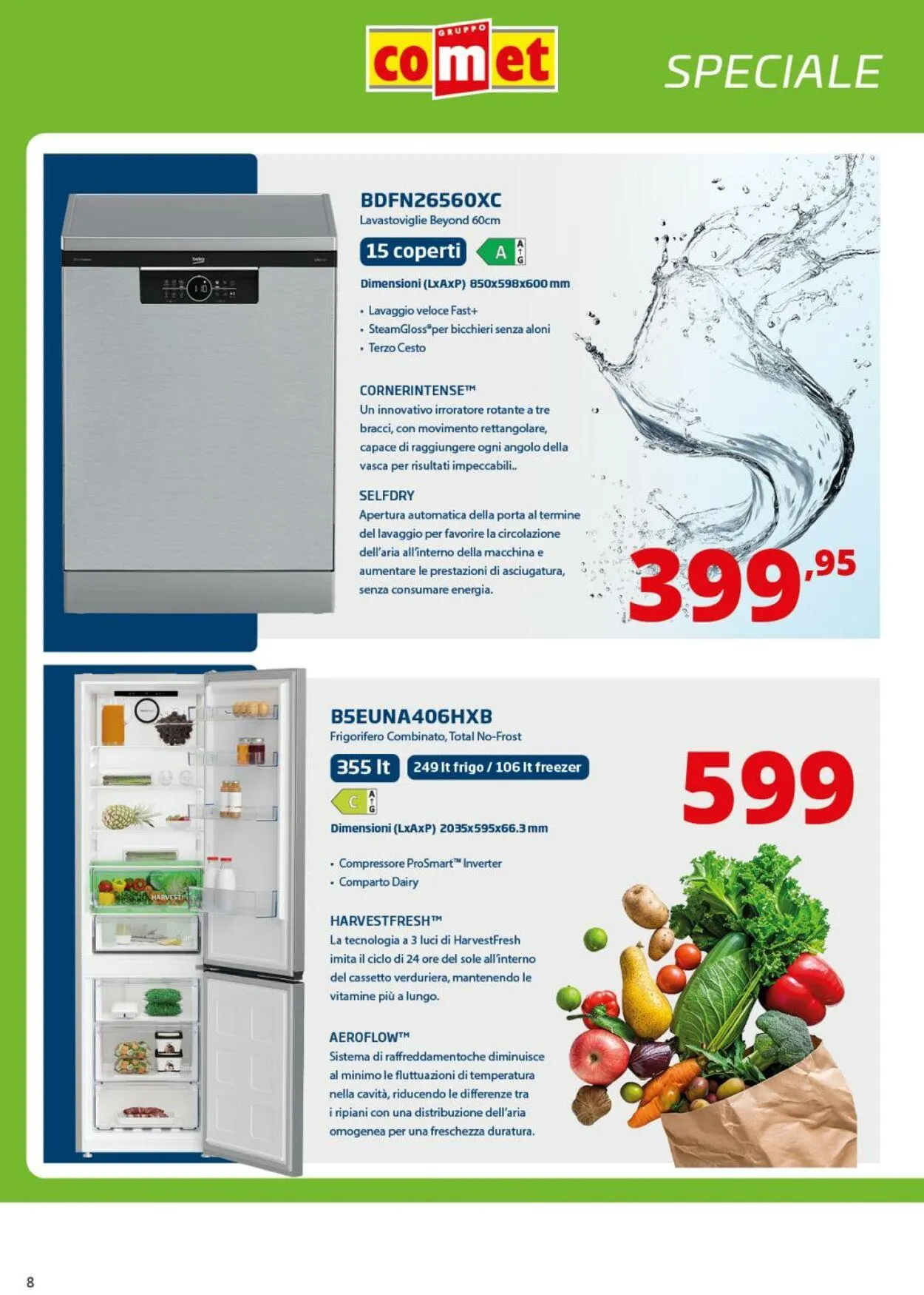Comet Volantino attuale da 20 giugno a 2 luglio di 2025 - Pagina del volantino 8