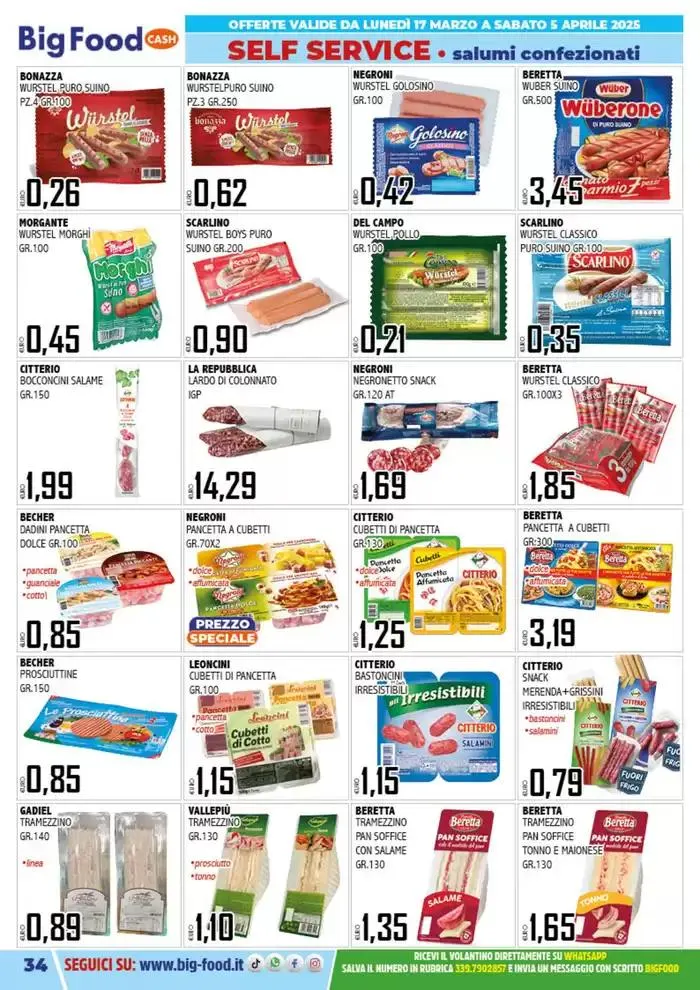 Aspenttando la pasqua da 17 marzo a 5 aprile di 2025 - Pagina del volantino 34