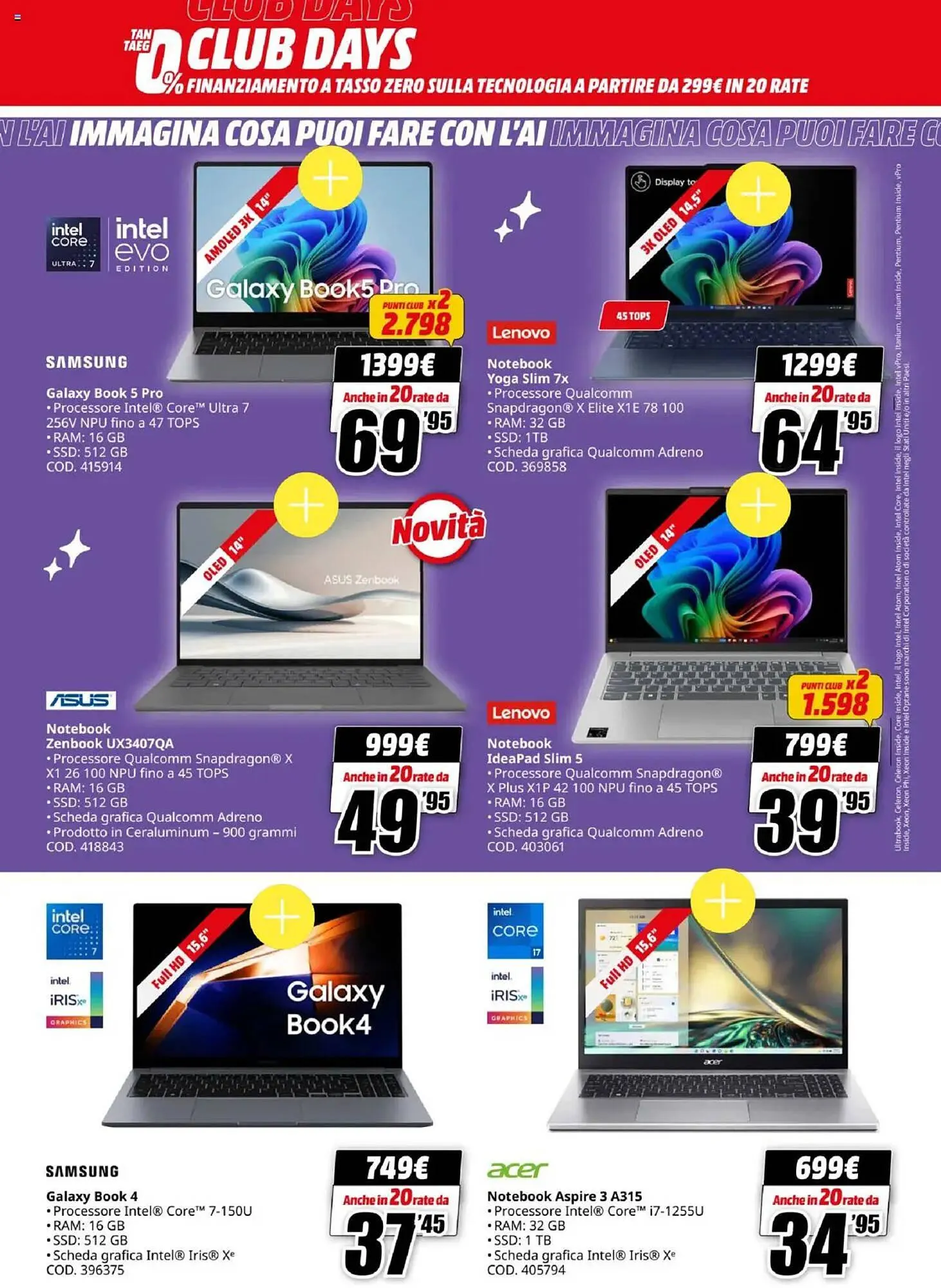 Volantino MediaWorld da 25 aprile a 8 maggio di 2025 - Pagina del volantino 10