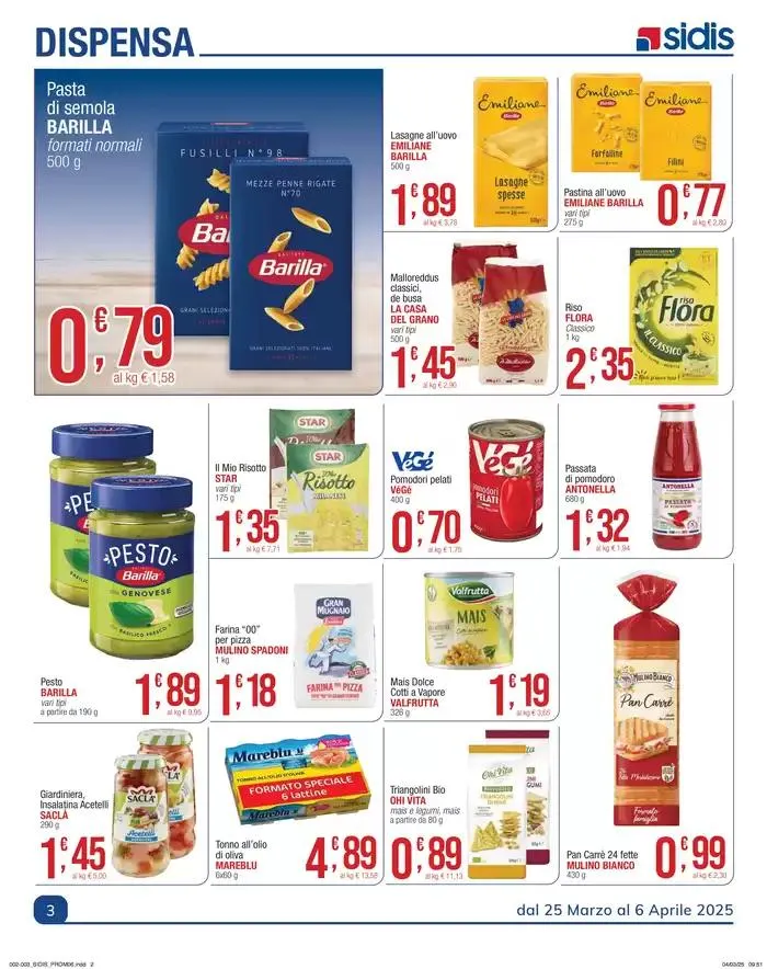 Il piacere di fare la spesa da 25 marzo a 6 aprile di 2025 - Pagina del volantino 3