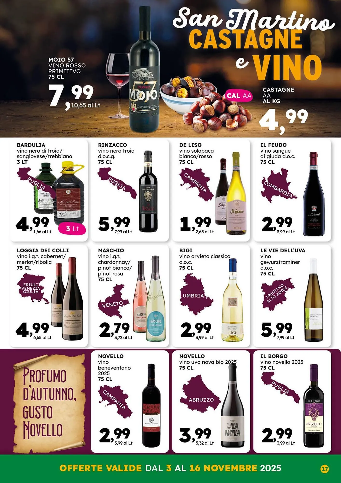 Volantino Gecop da 3 novembre a 16 novembre di 2025 - Pagina del volantino 17