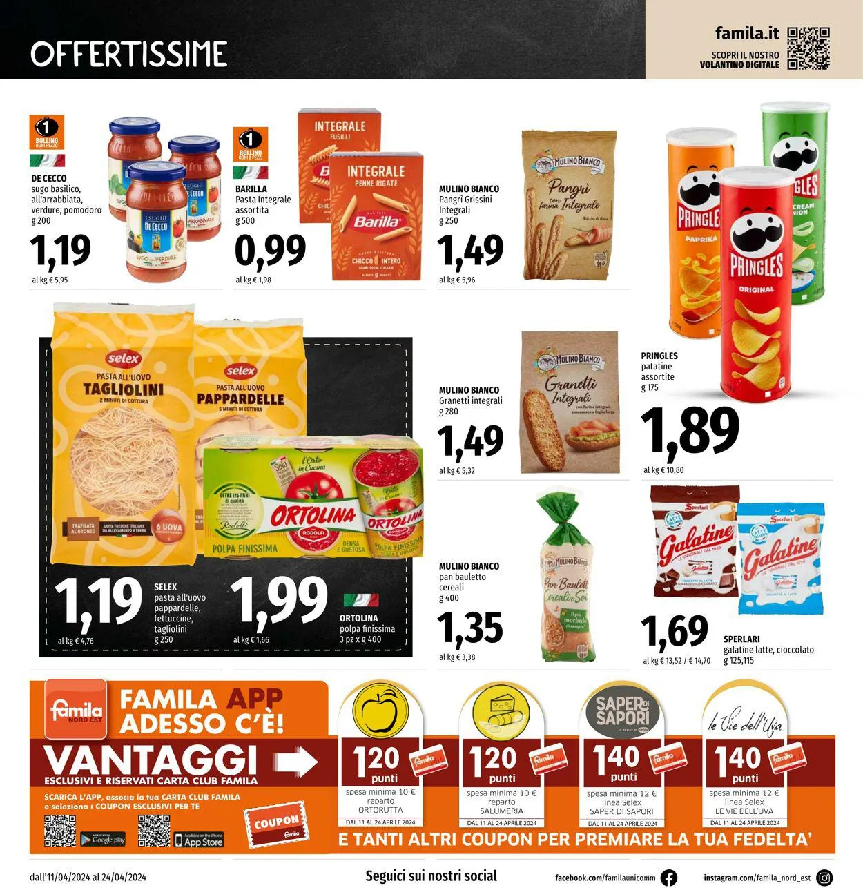 Famila Volantino attuale da 11 aprile a 24 aprile di 2024 - Pagina del volantino 18