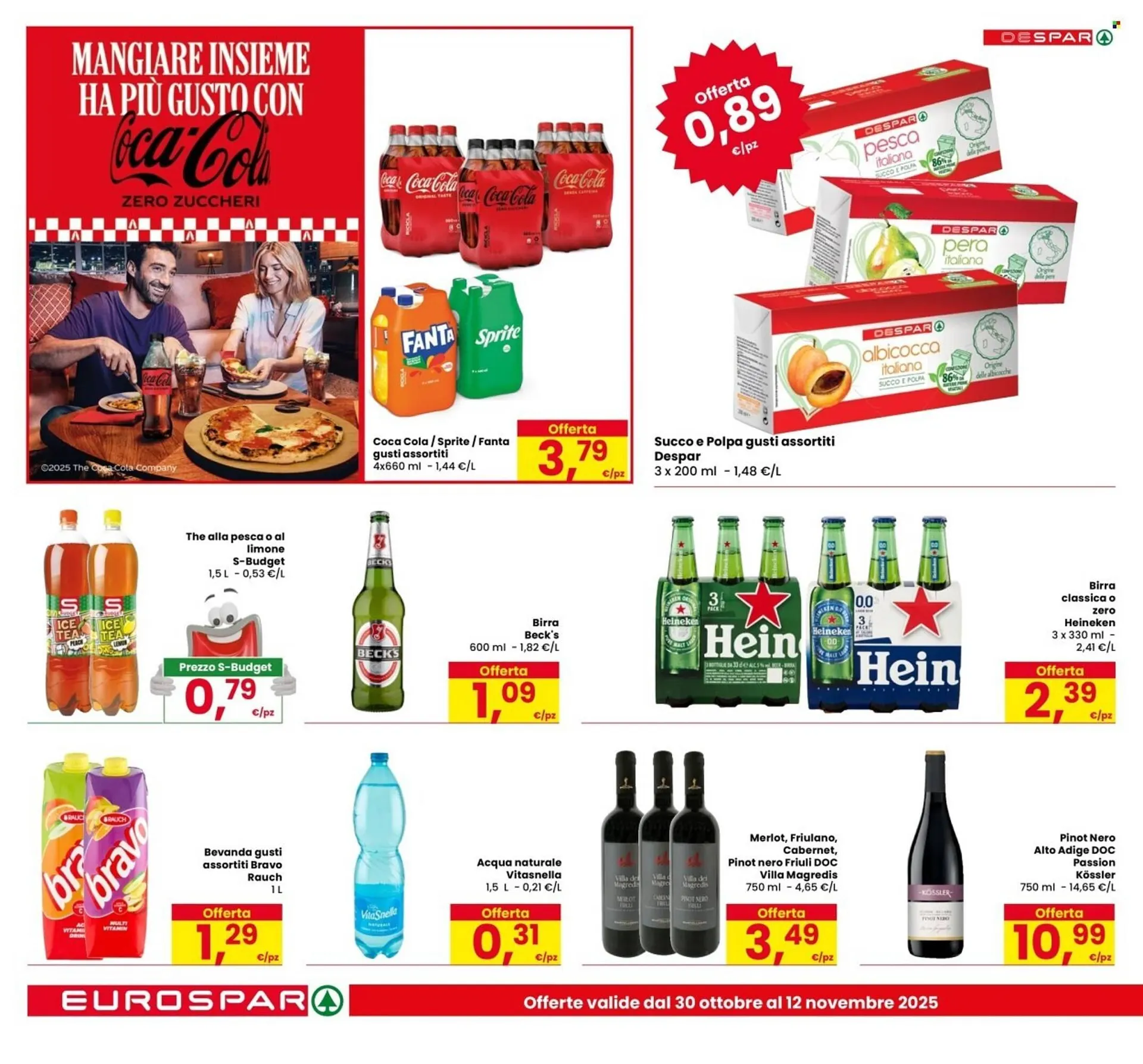 Volantino Eurospar da 30 ottobre a 12 novembre di 2025 - Pagina del volantino 20