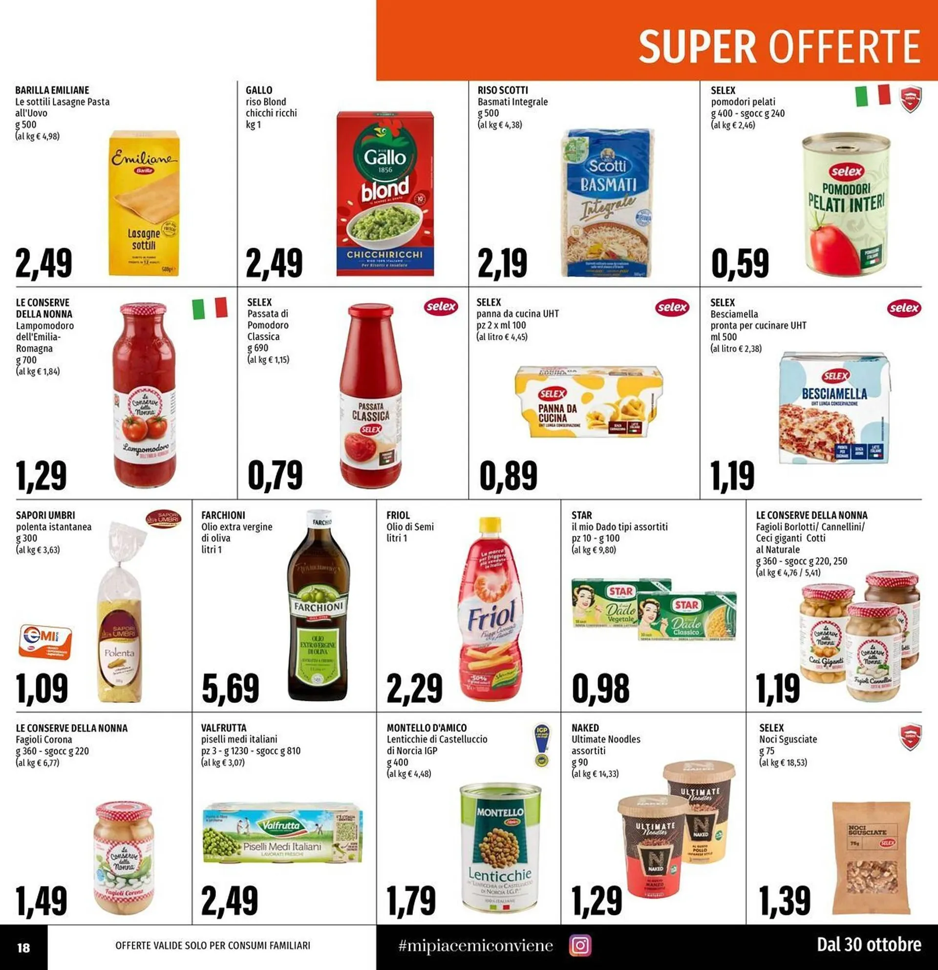 Volantino Emi Supermercati da 30 ottobre a 12 novembre di 2025 - Pagina del volantino 18