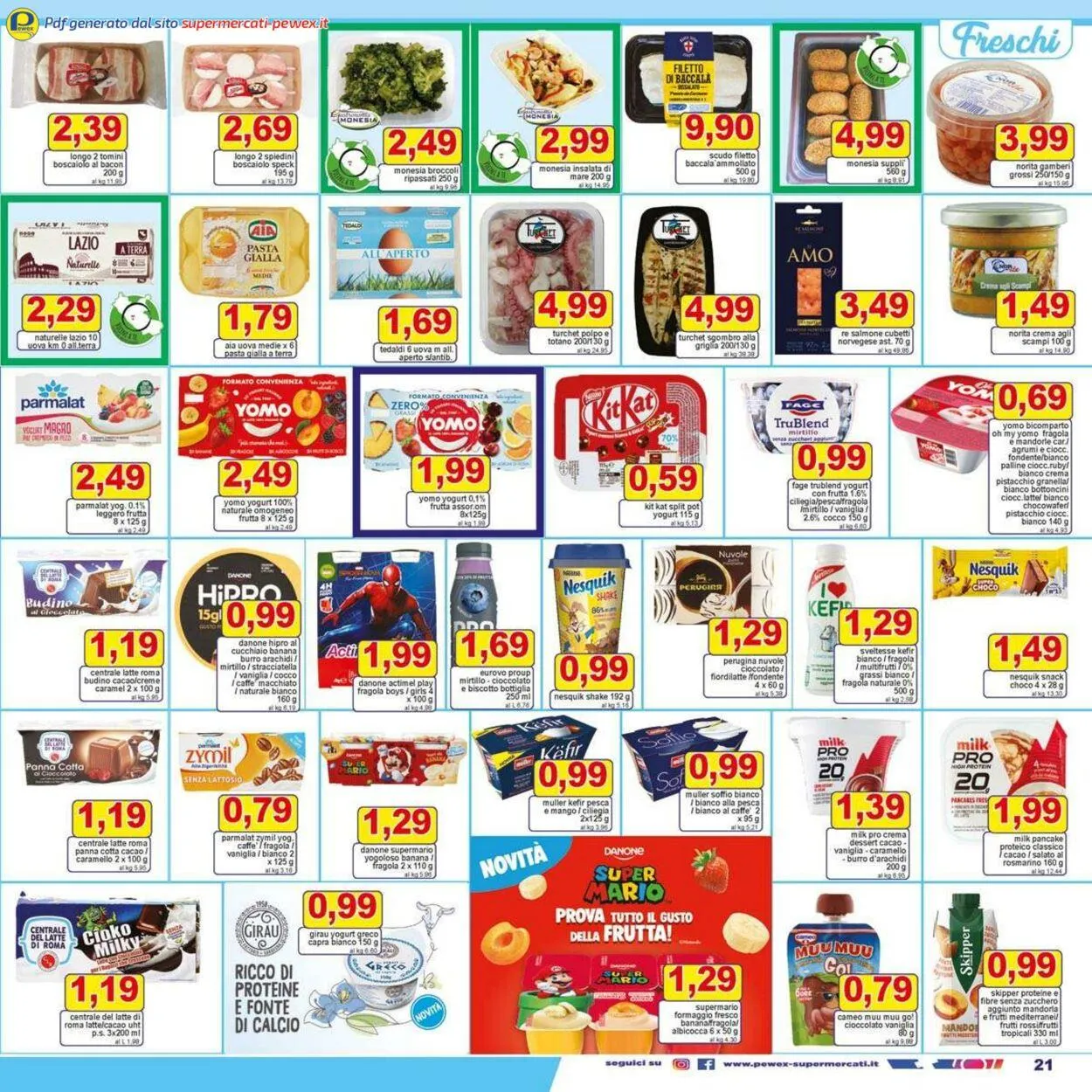 Pewex Volantino attuale da 9 gennaio a 23 gennaio di 2025 - Pagina del volantino 21