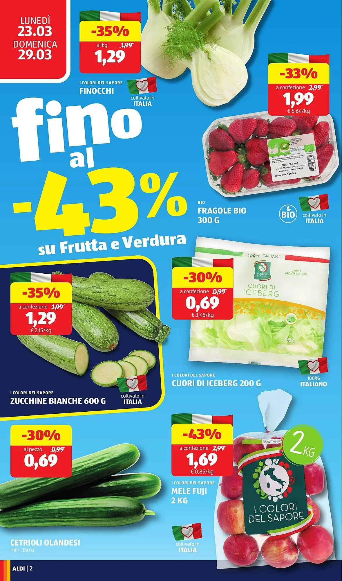 Volantino ALDI da 23 marzo a 29 marzo di 2026 - Pagina del volantino 2