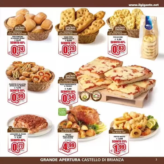 Il Gigante apre a Castello di Brianza da 30 ottobre a 10 novembre di 2024 - Pagina del volantino 3