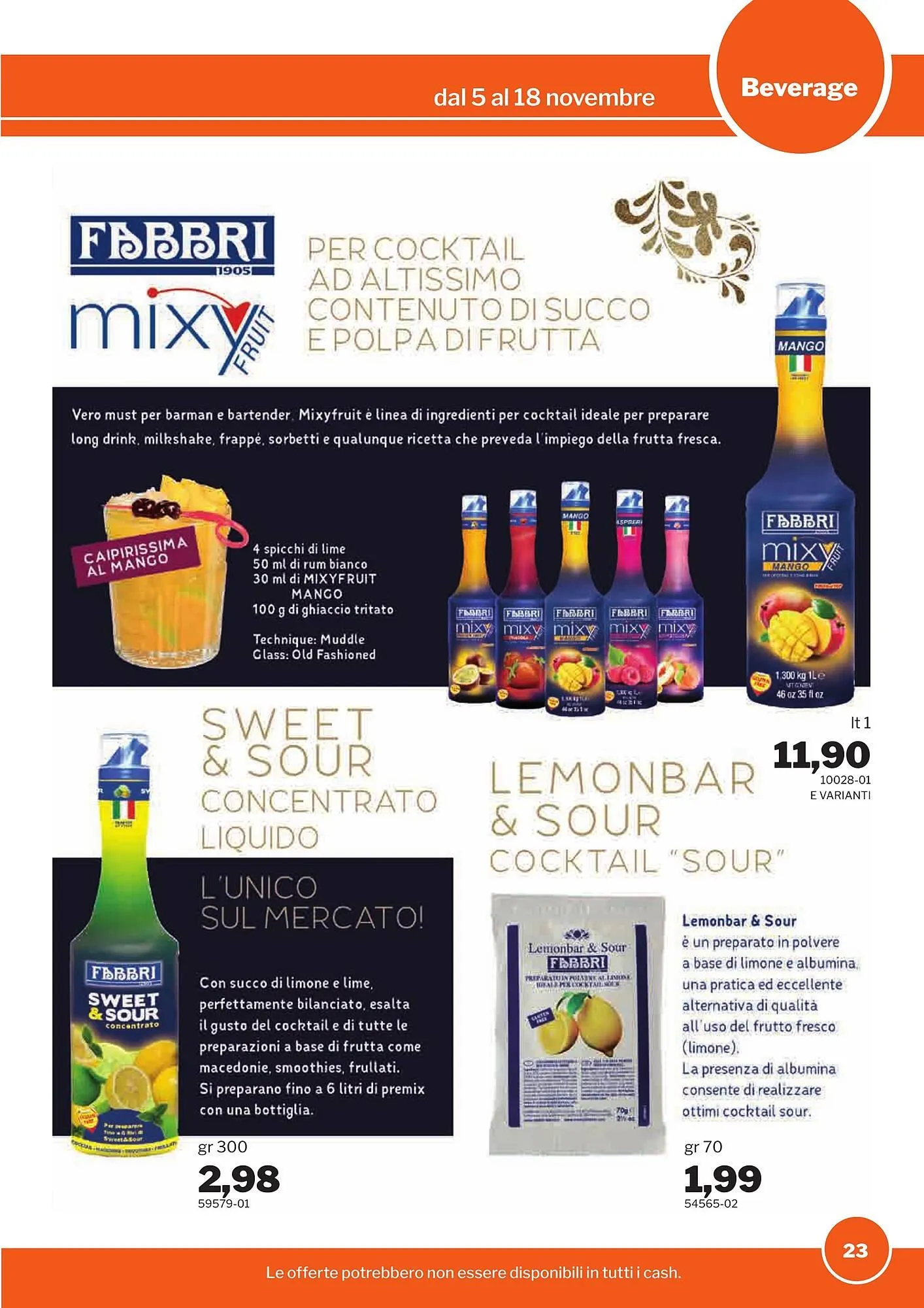 Volantino GrosMarket da 5 novembre a 18 novembre di 2025 - Pagina del volantino 23