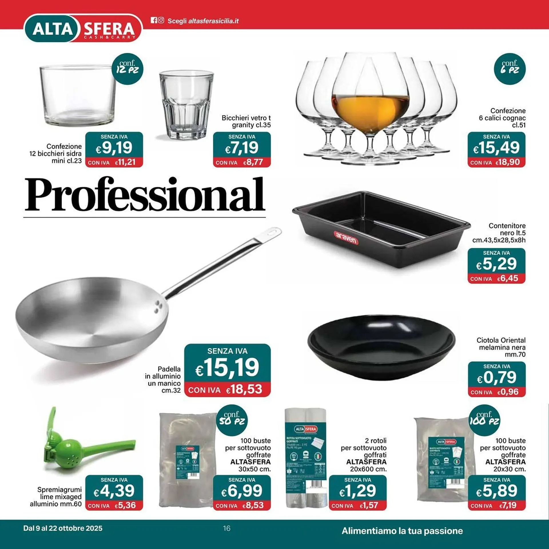 Volantino Altasfera da 9 ottobre a 22 ottobre di 2025 - Pagina del volantino 16