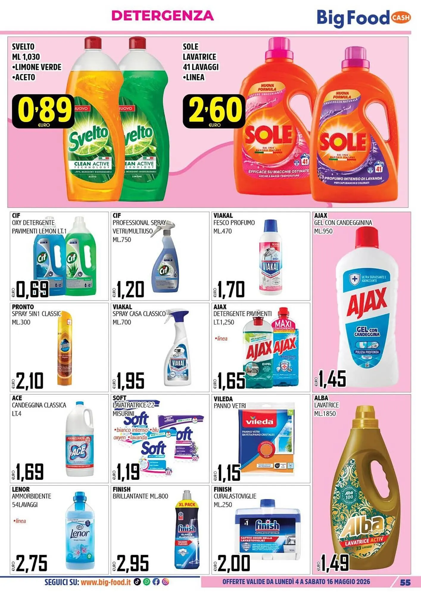 Volantino Big Food da 4 maggio a 16 maggio di 2026 - Pagina del volantino 55