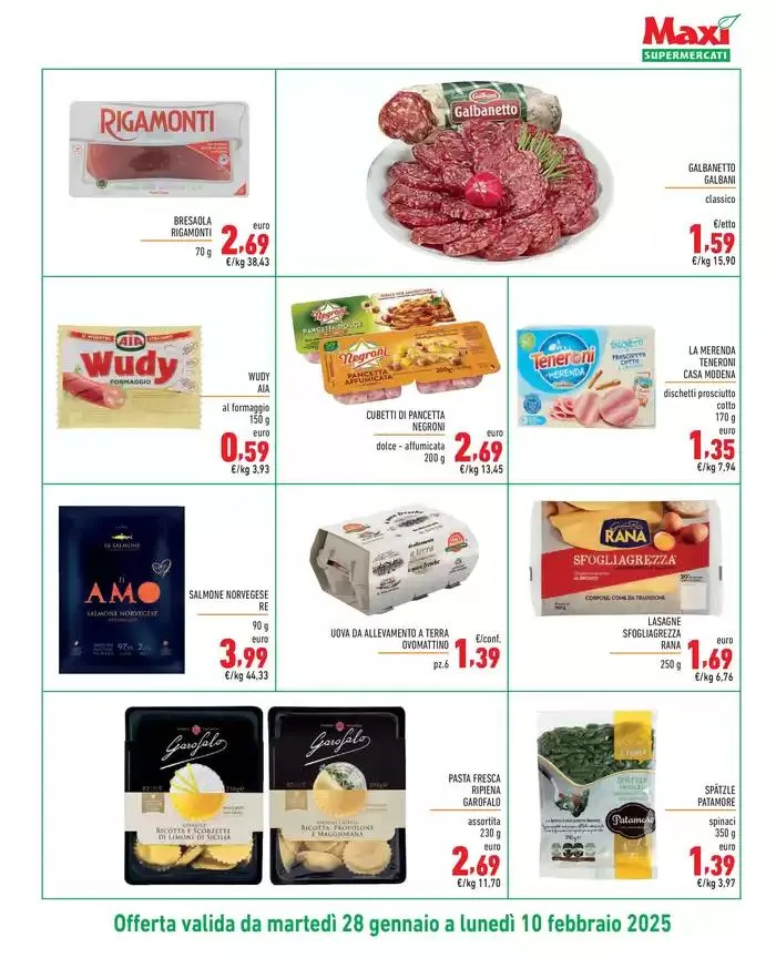 Da noi conviene tutti i giorni da 28 gennaio a 10 febbraio di 2025 - Pagina del volantino 5