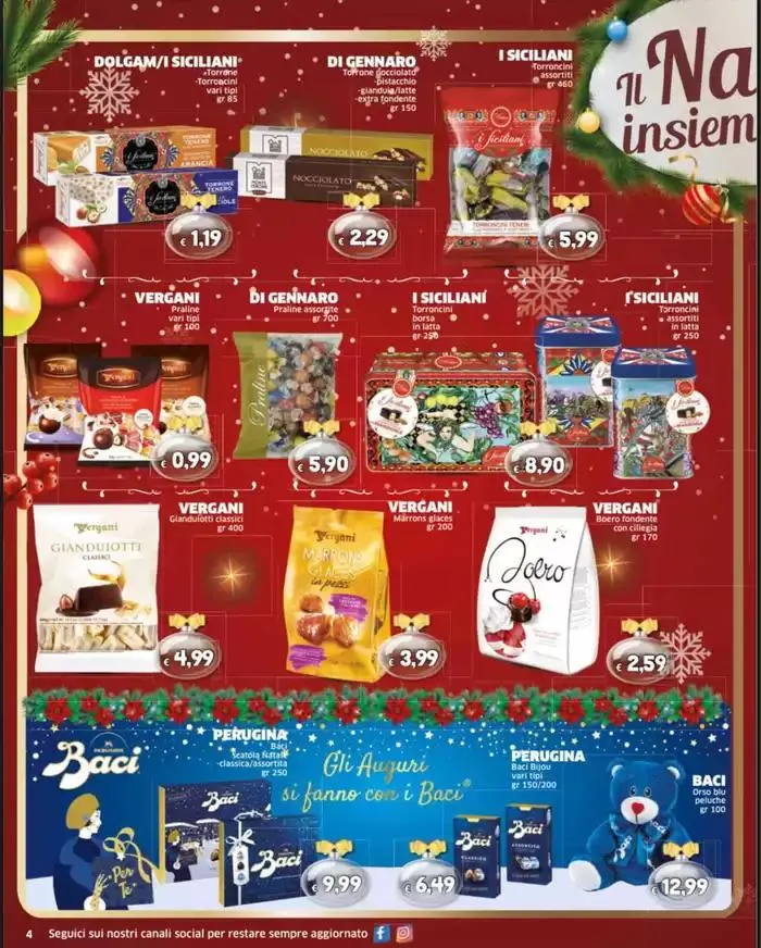 Il Natale insieme a noi da 17 dicembre a 26 dicembre di 2024 - Pagina del volantino 4