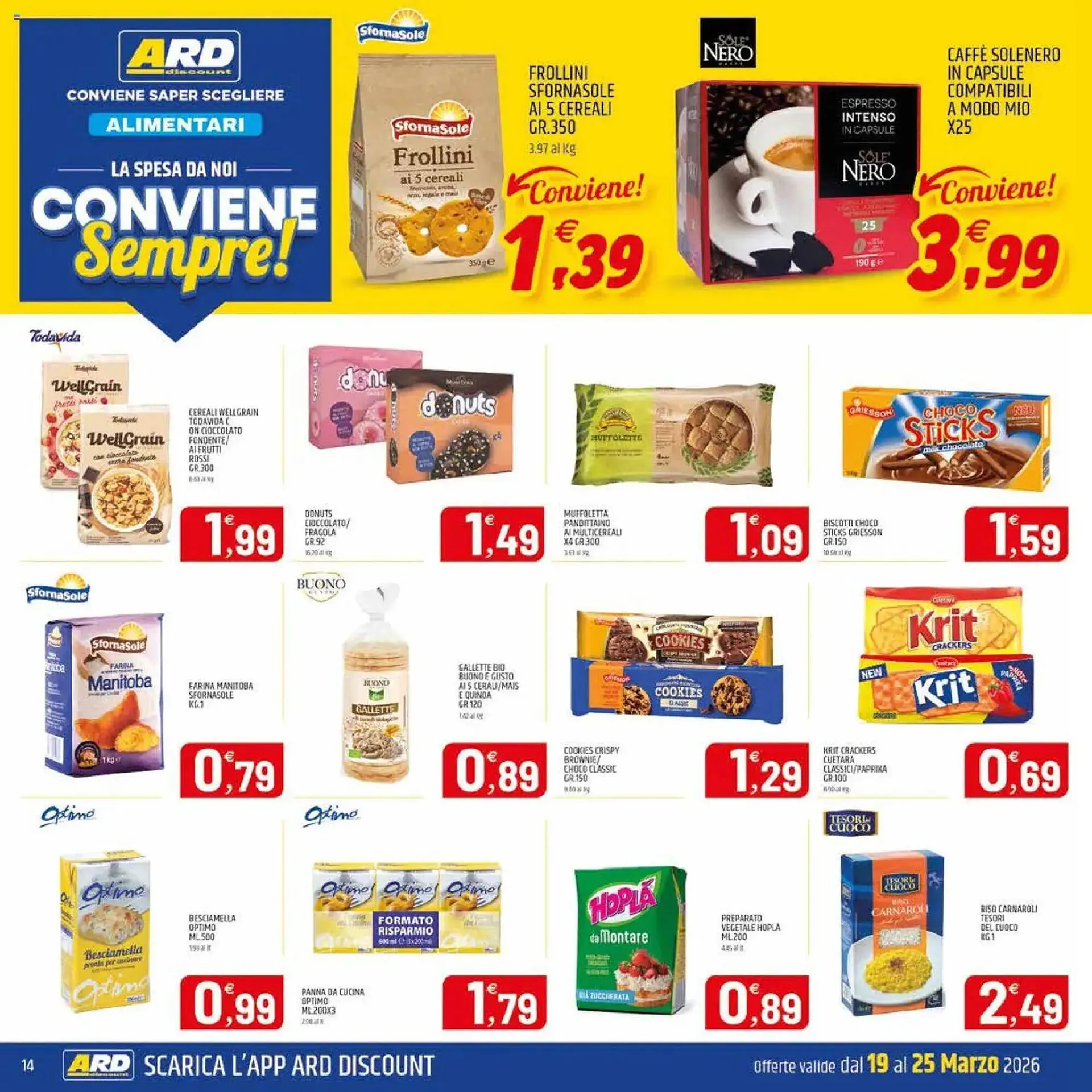 Volantino Ard Discount da 19 marzo a 25 marzo di 2026 - Pagina del volantino 14