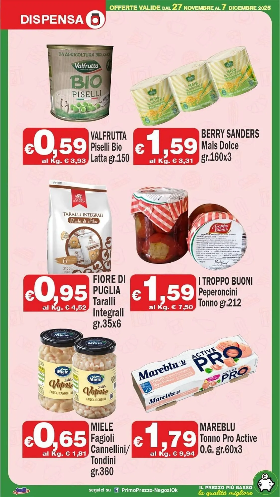 Volantino Primo Prezzo da 27 novembre a 7 dicembre di 2025 - Pagina del volantino 17